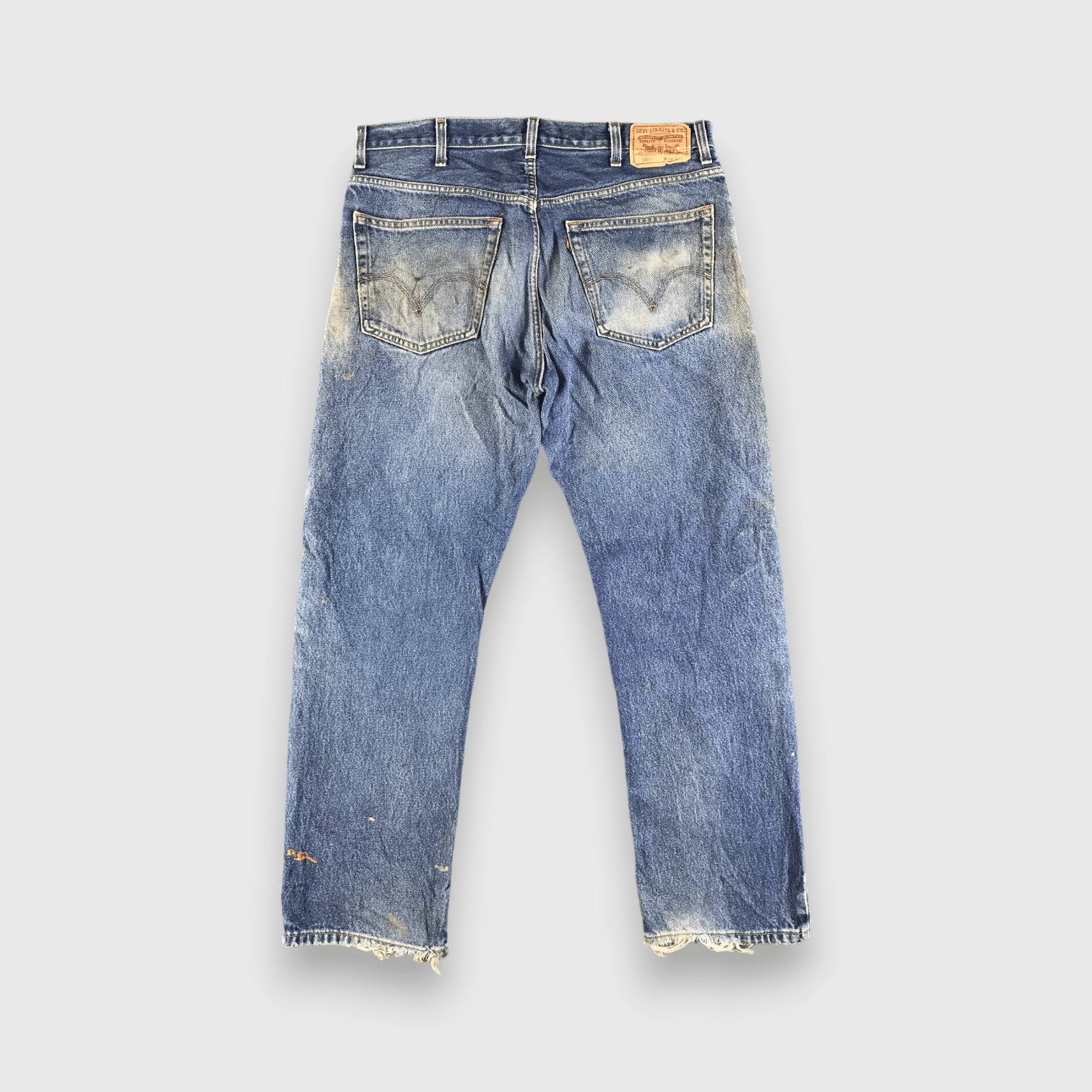 Levi's Vintage Blue Wash Levis 505 Jeans-J3334 Size US 39 - 2 Thumbnail