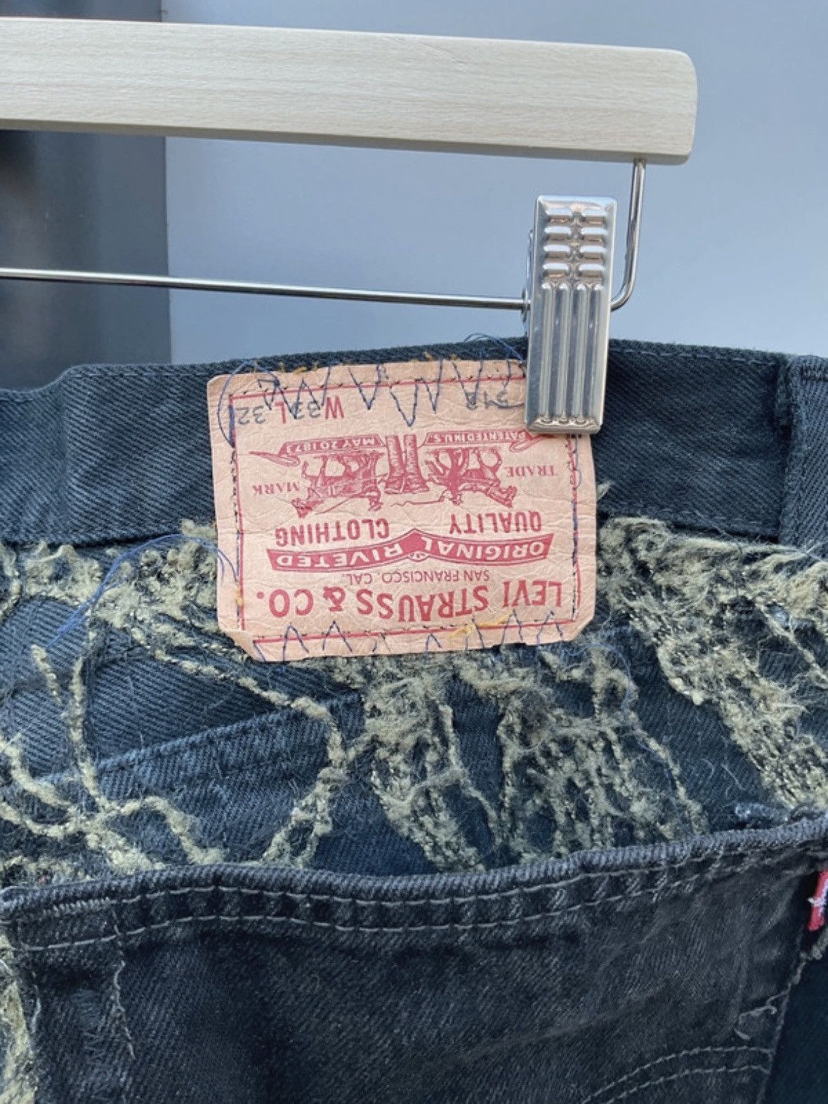 Ends Repair Ends repair stitch work denim jeans Size US 31 - 4 Thumbnail