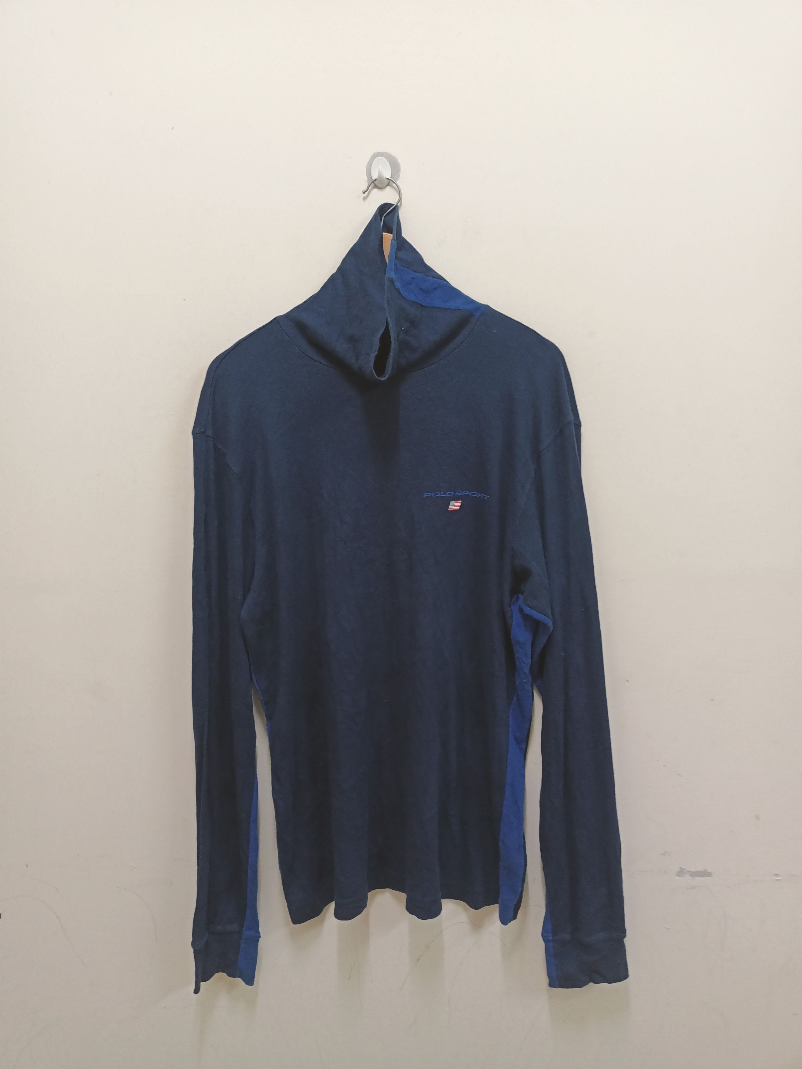Polo Ralph Lauren Vintage Rare Polo Sport by Ralph Lauren turtle neck Size US XL / EU 56 / 4 - 1 Thumbnail