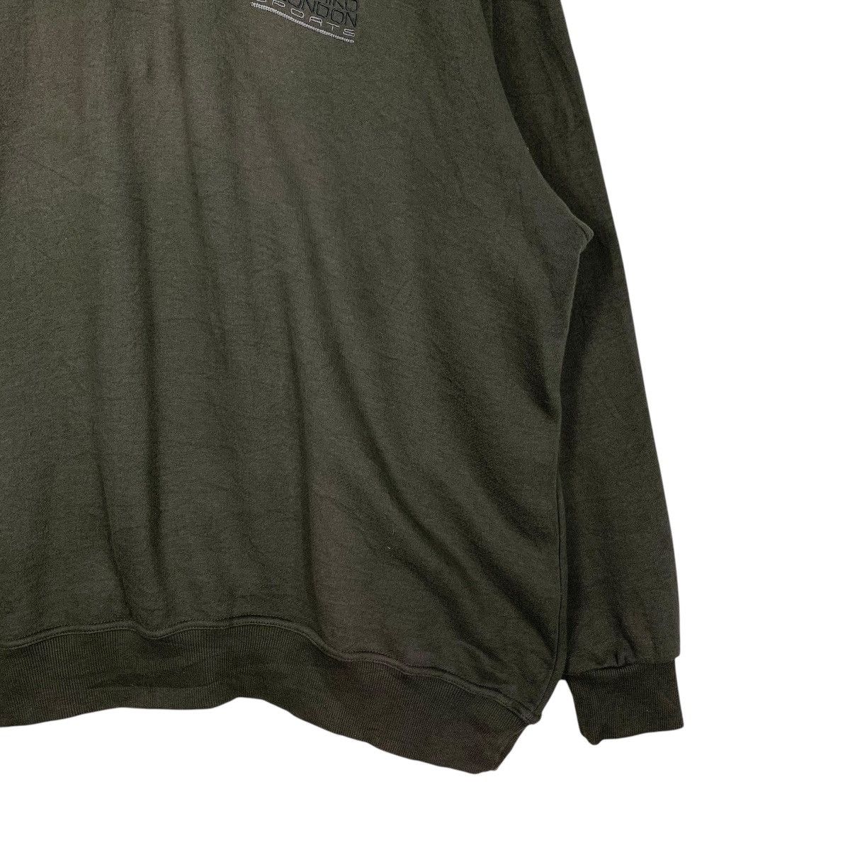 Japanese Brand MICHIKO LONDON Half Zip Turtleneck Sweatshirt 5L #1606-C72 Size US XXL / EU 58 / 5 - 4 Thumbnail