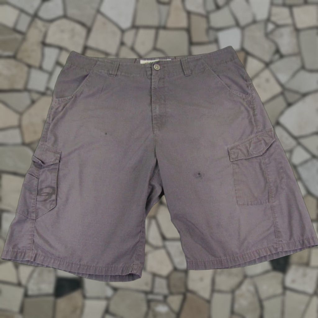 Anchor Blue VINTAGE Anchor Blue Shorts Mens 38 Gray Cargo Baggy Skater Grunge Pockets Y2K Size US 40 / EU 56 - 1 Thumbnail