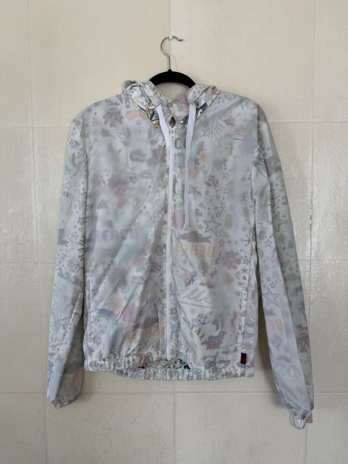Gucci Vintage 2008 Gucci Tattoo Print Jacket Size US M / EU 48-50 / 2 - 2 Thumbnail