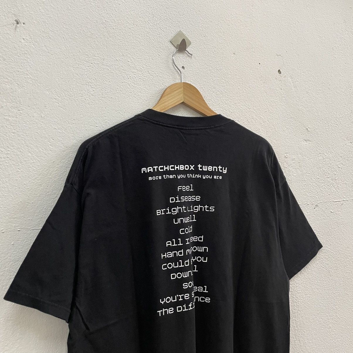 Band Tees 🔥Vintage 00s Matchbox Twenty Alternative Rock Band Promo Tee Size US XL / EU 56 / 4 - 3 Thumbnail