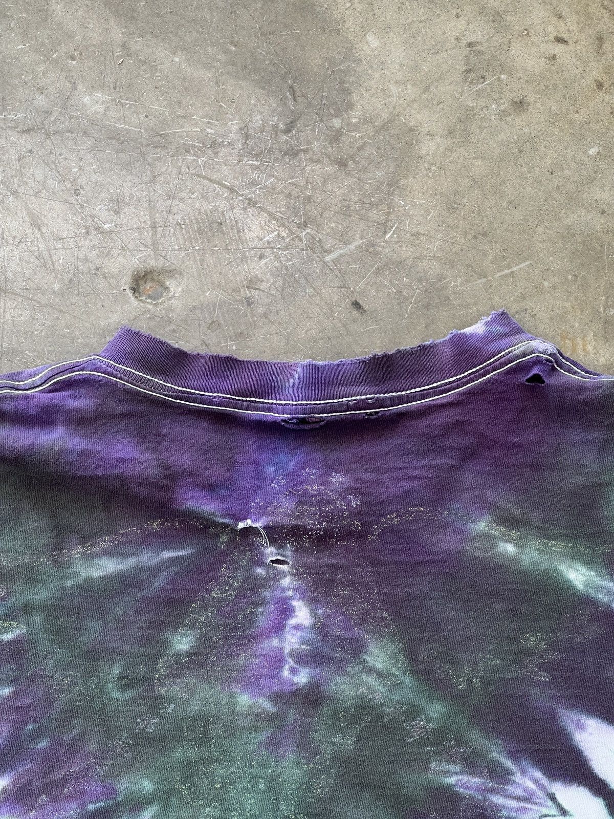 Band Tees × Vintage Vintage 1989 Aerosmith Pump Single Stitch Tie Dye Tee Medium Size US M / EU 48-50 / 2 - 9 Thumbnail