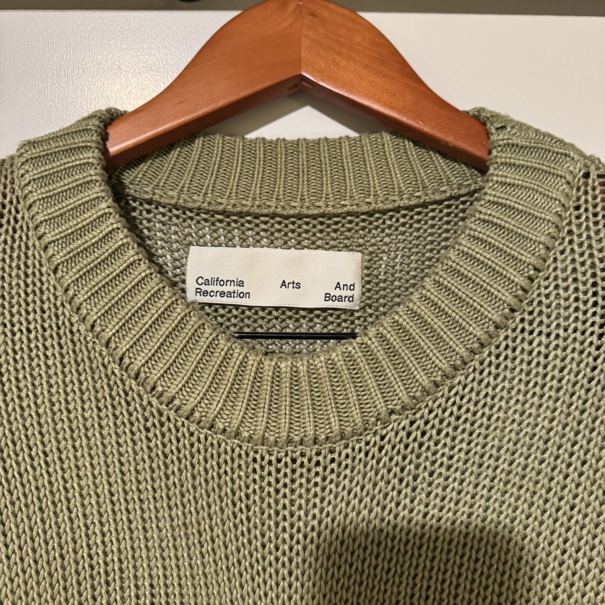 California Arts. California Arts Vicente Open-Weave Sweater | Fern Size US M / EU 48-50 / 2 - 3 Thumbnail