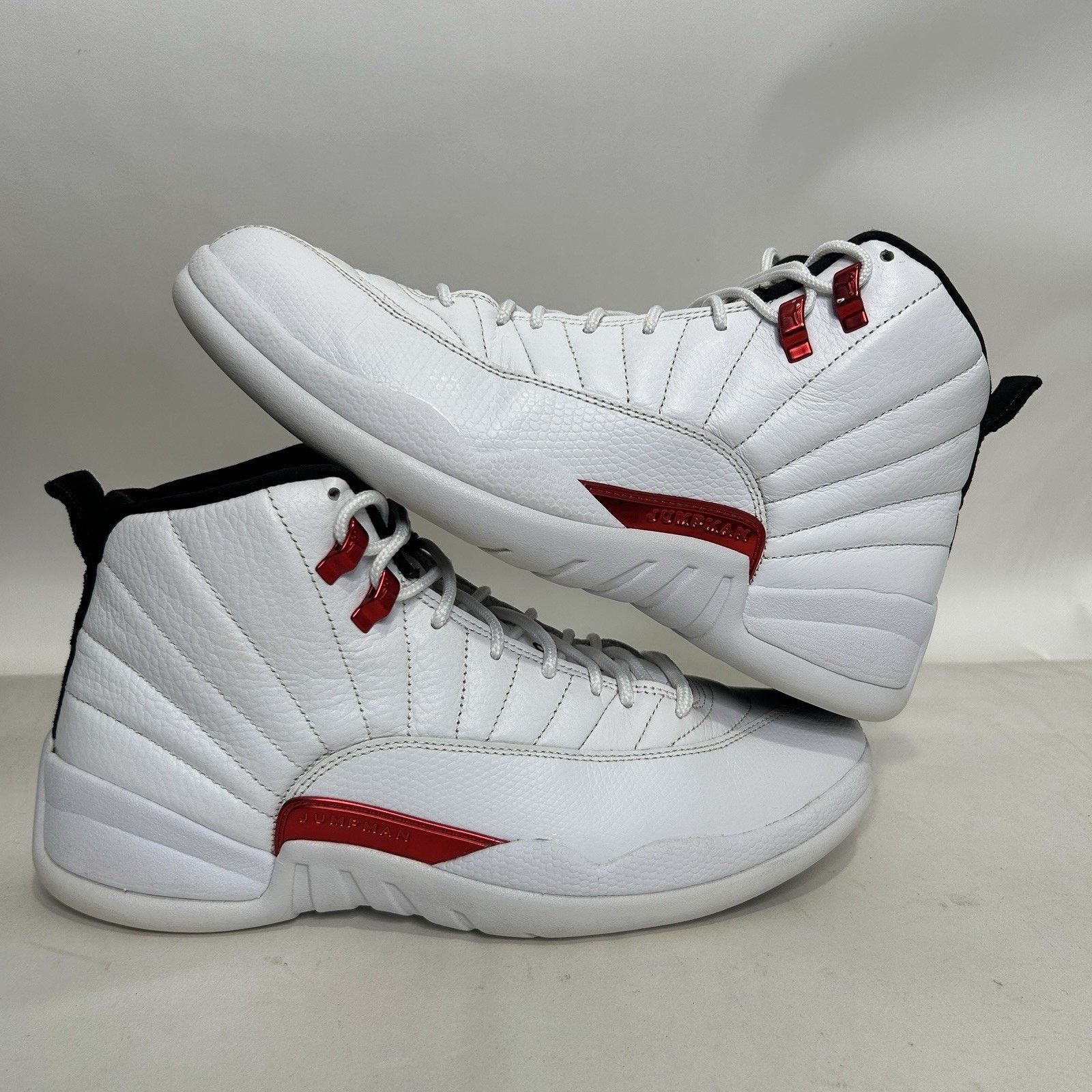 Nike Nike Air Jordan 12 Retro “Twist/White Cherry Red” Size US 11 / EU 44 - 1 Thumbnail