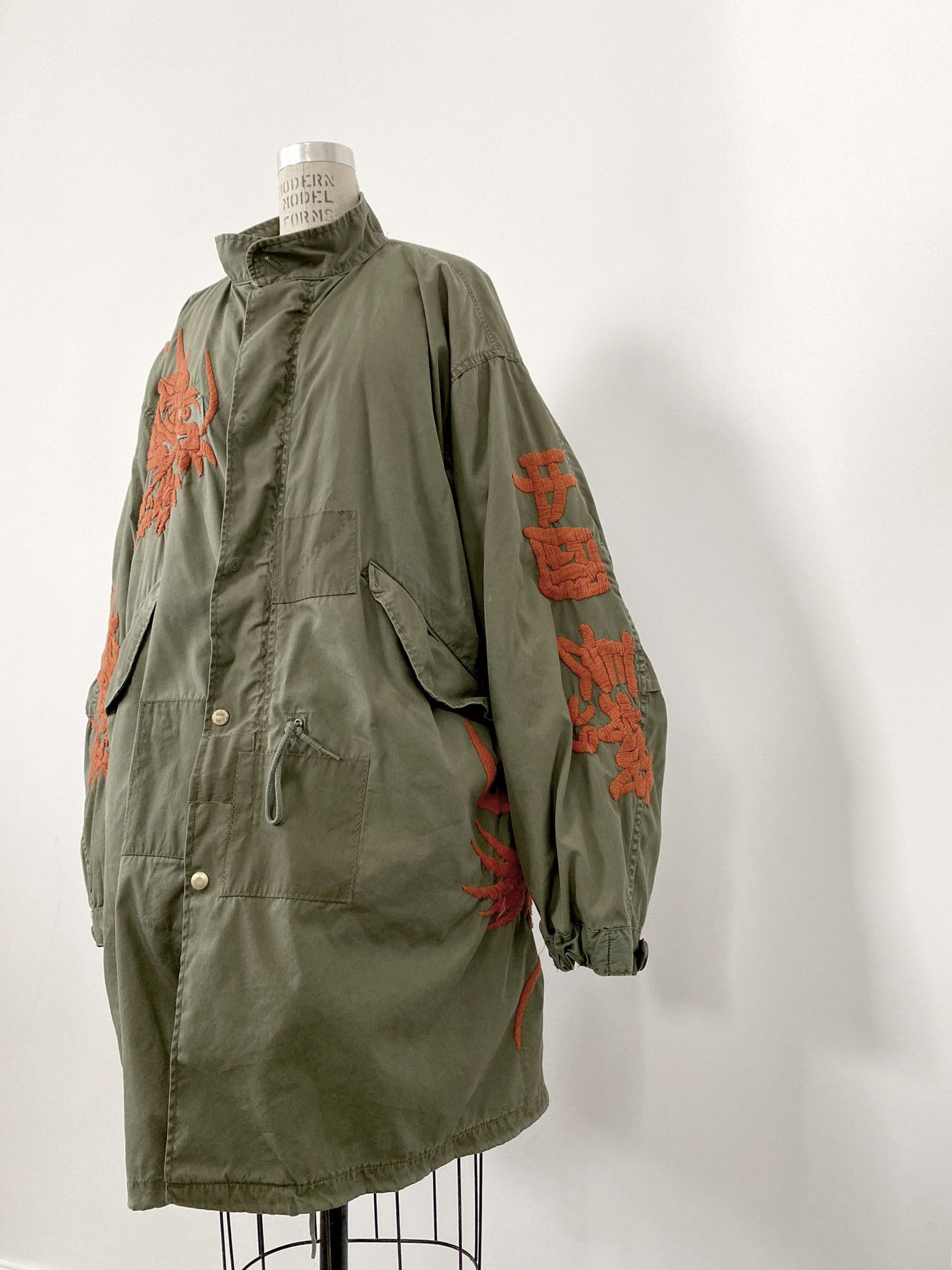 The Great China Wall 90s Vintage The Great China Wall embroidery military coat Size US L / EU 52-54 / 3 - 3 Thumbnail