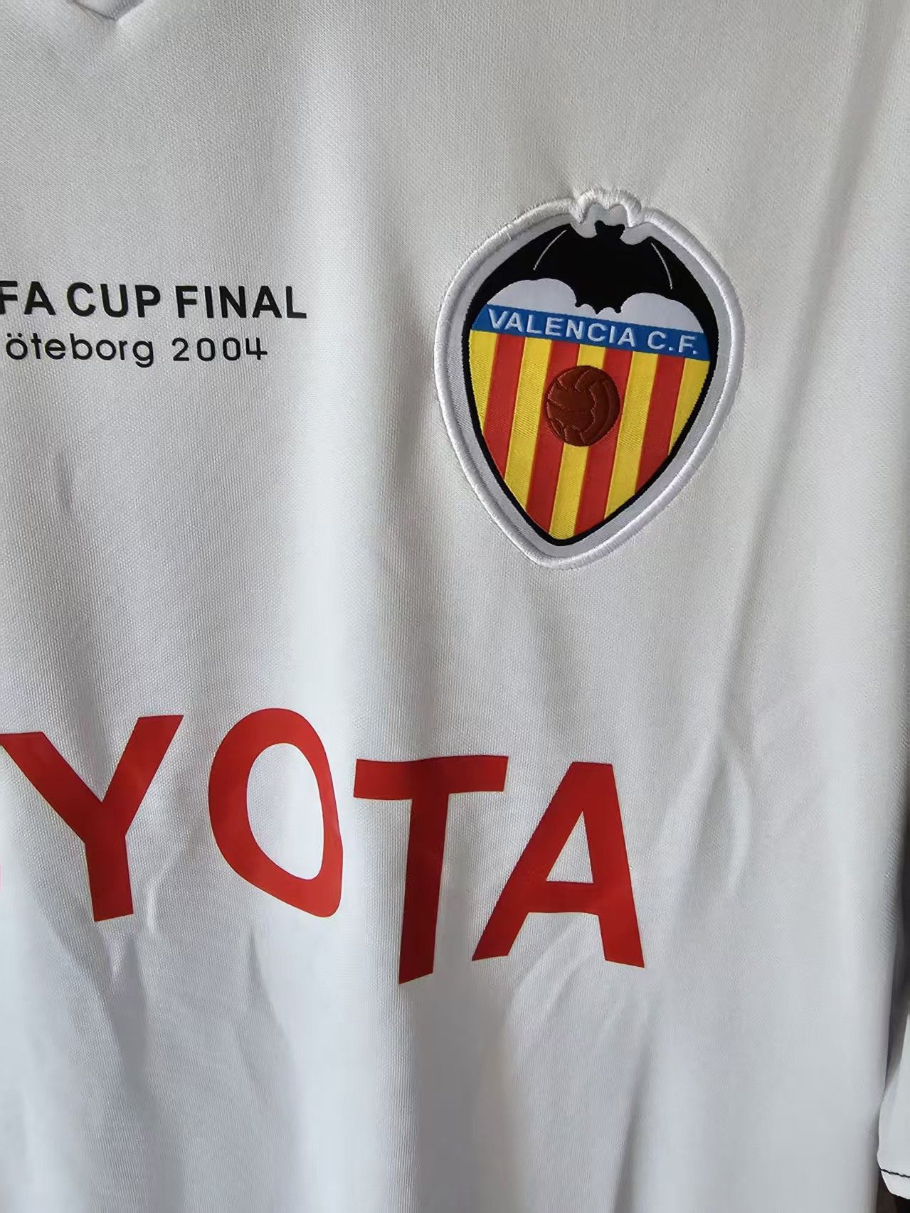 Nike 2003 2004 Valencia Jersey Size US S / EU 44-46 / 1 - 3 Thumbnail