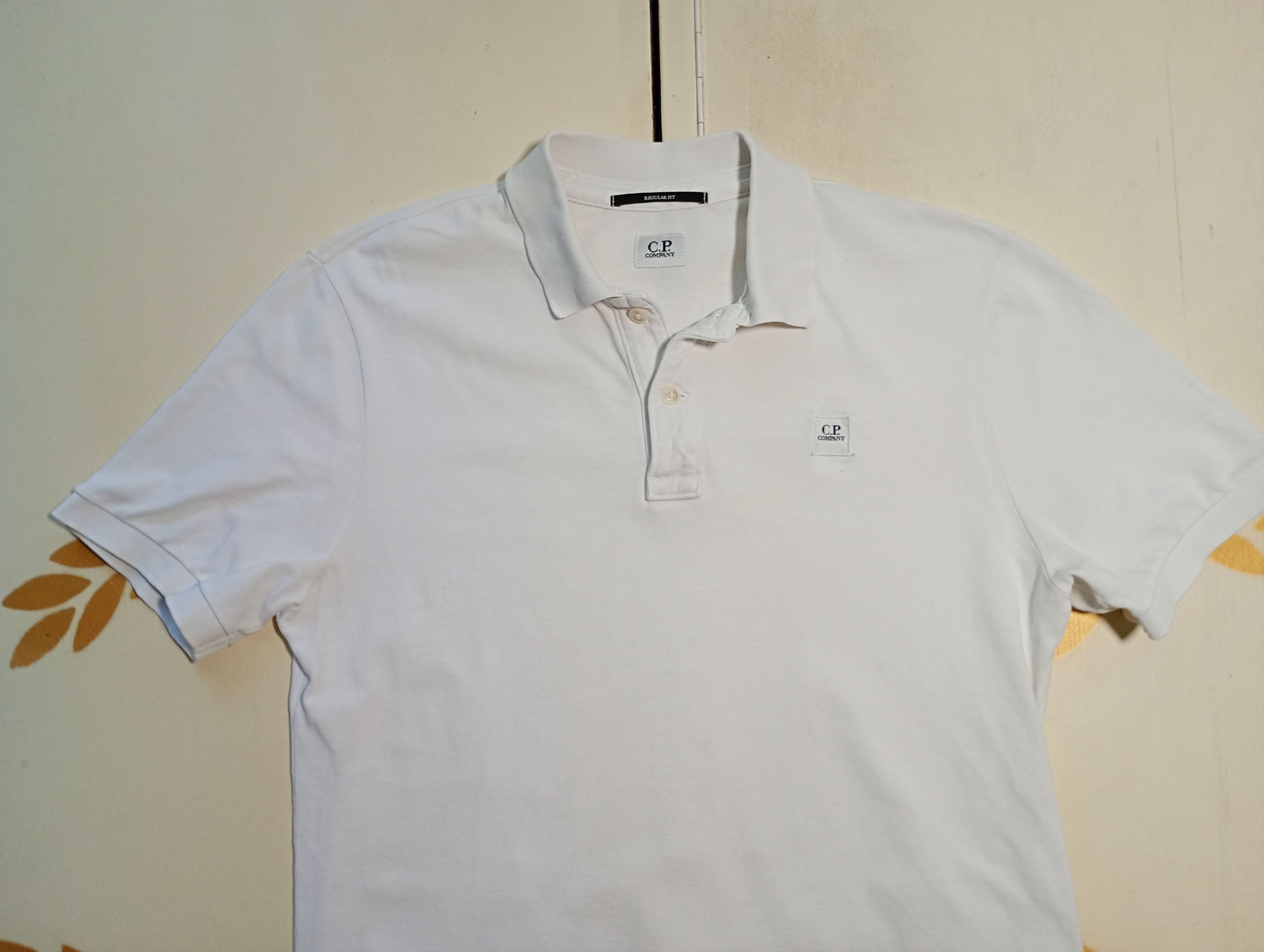 C.P. Company C.P.Company Polo Shirt White Size US M / EU 48-50 / 2 - 5 Thumbnail