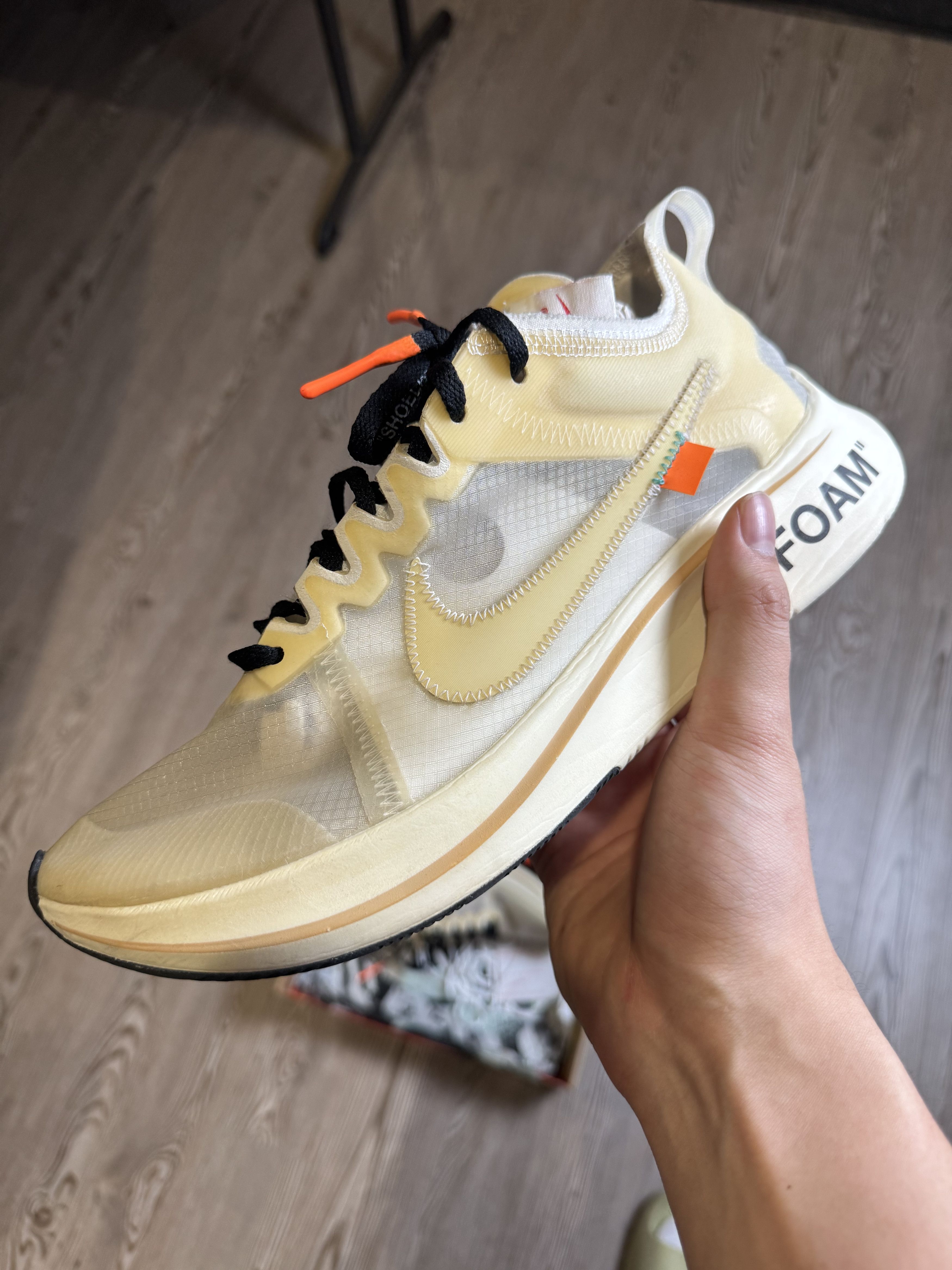 Nike × Off-White Nike X OFF-White Zoom Fly M10 Size US 10 / EU 43 - 2 Thumbnail