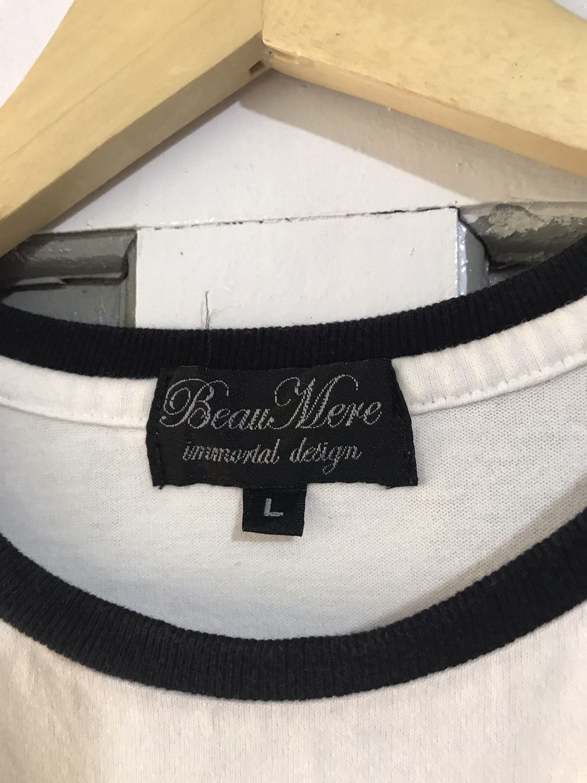 If Six Was Nine × Japanese Brand × Le Grande Bleu (L.G.B.) Y2K Beaumere Majestic Music Poem Longsleeve Size US L / EU 52-54 / 3 - 3 Thumbnail