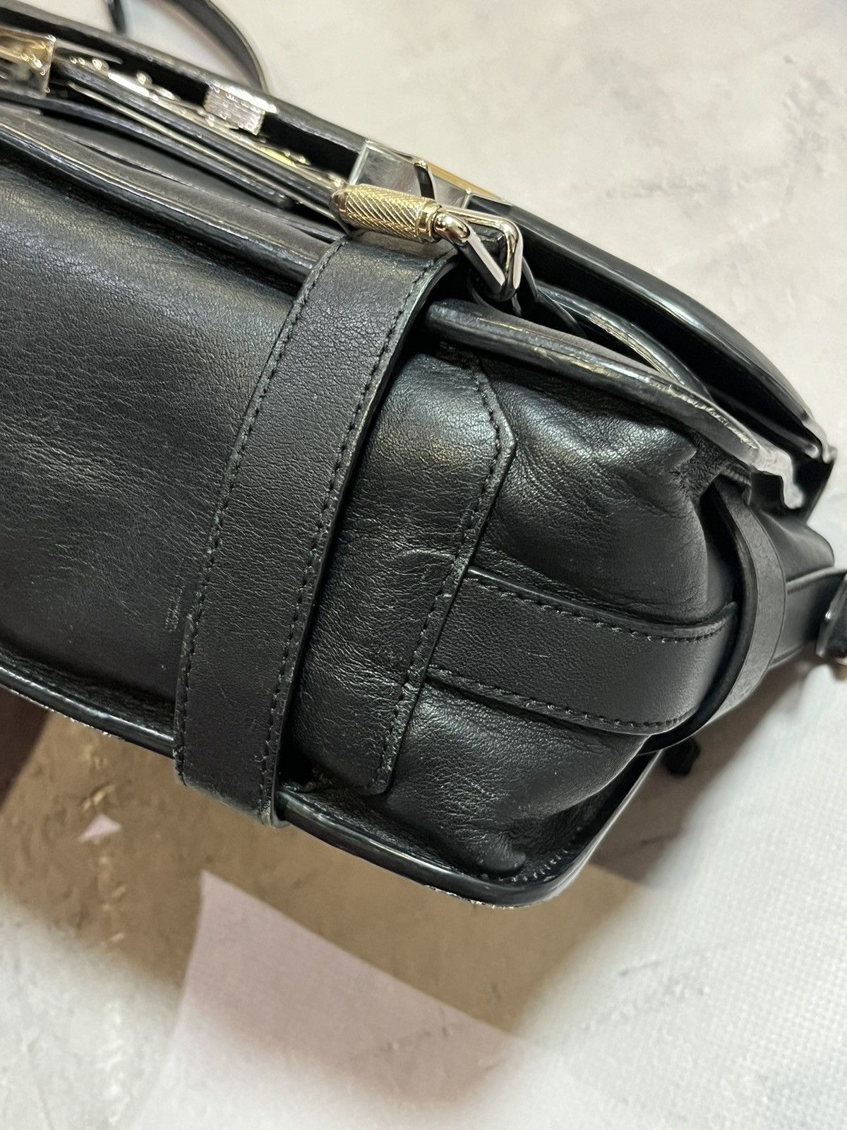 Designer × Genuine Leather × Proenza Schouler Proenza Schouler PS11 Crossbody Leather Bag Size ONE SIZE - 9 Thumbnail