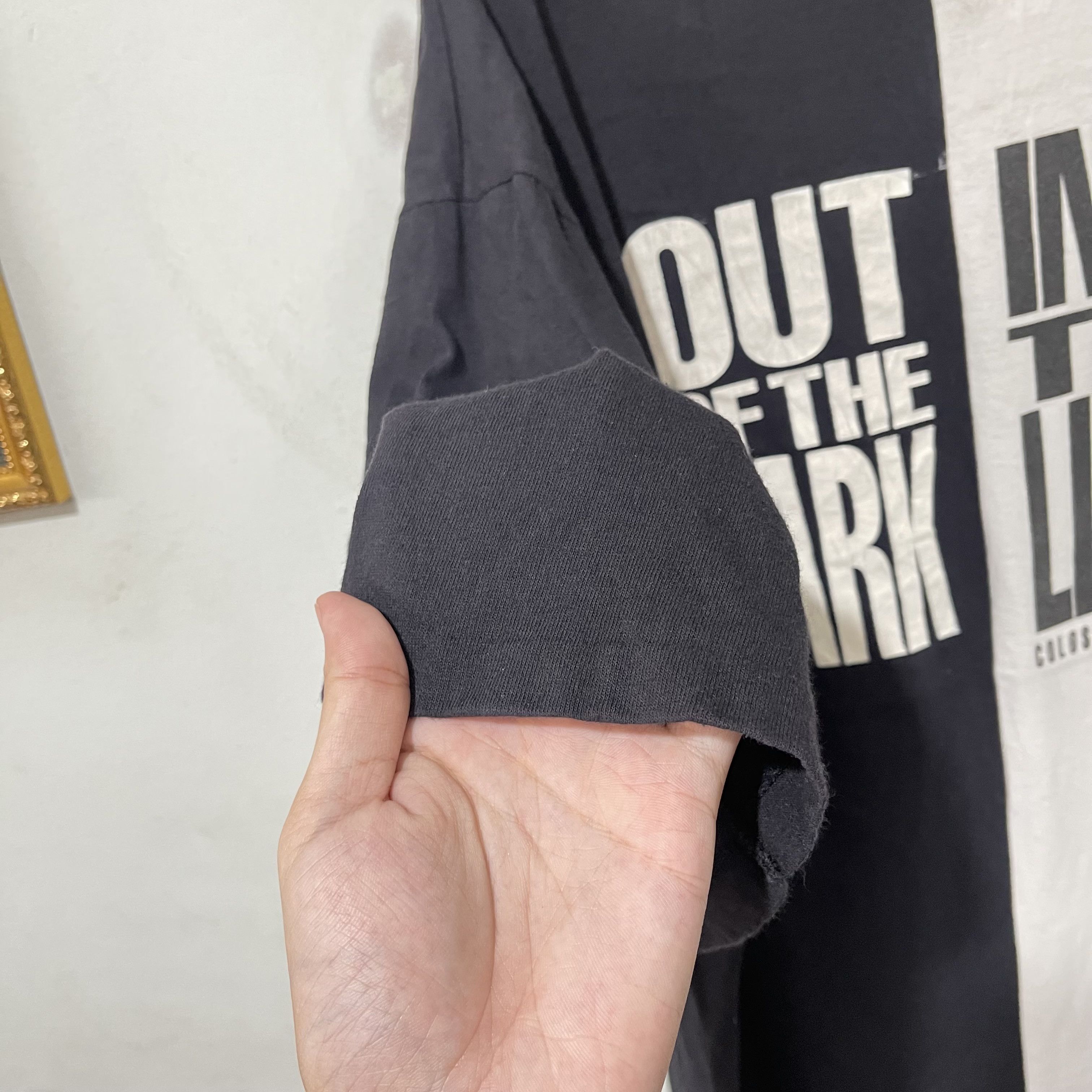 Vintage Vintage 90s Out of the Dark Into the Light T-Shirt Size US XL / EU 56 / 4 - 4 Thumbnail