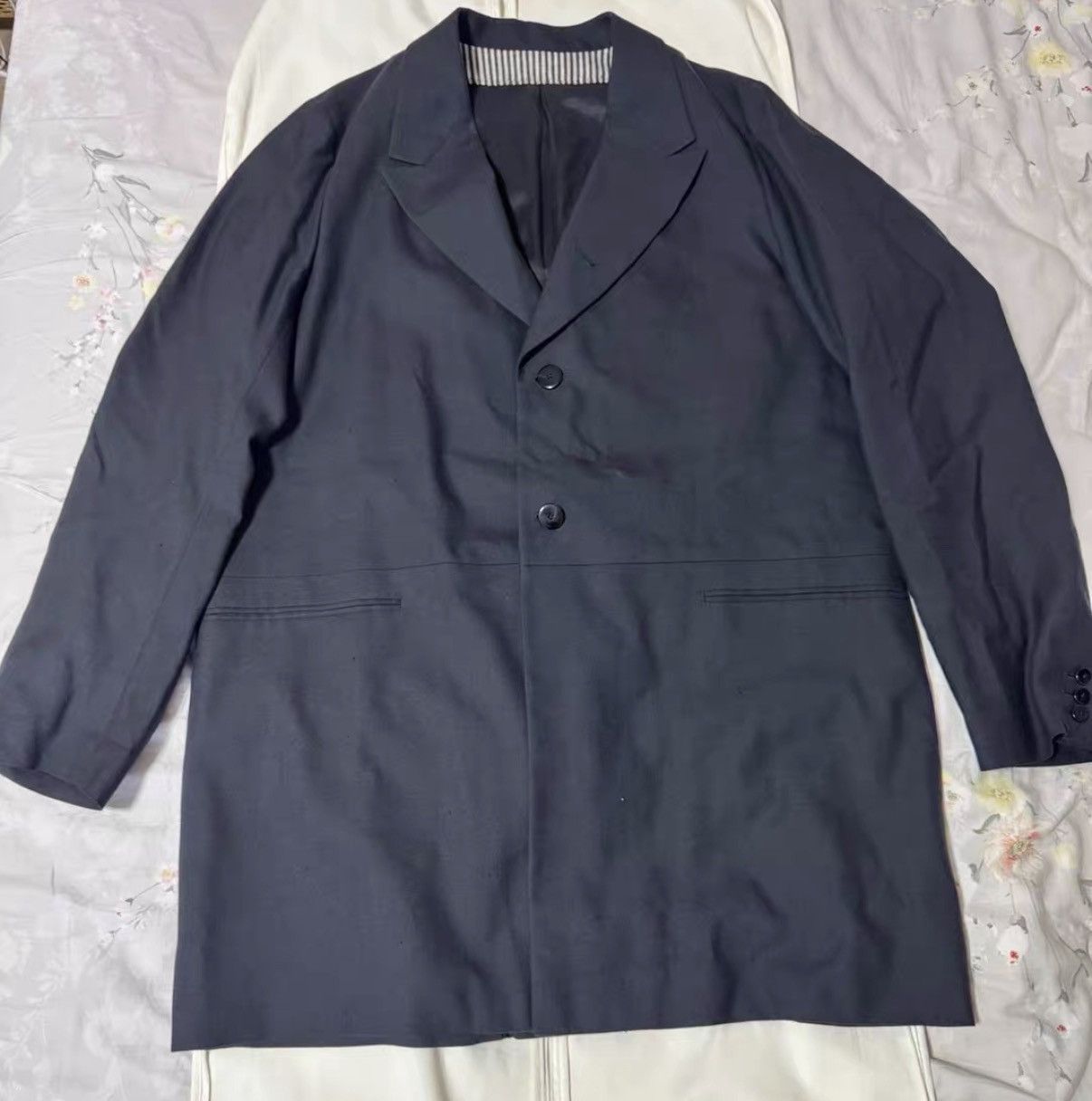 Visvim visvim 19AW Ascot Morning Coat – Wool-Blend Long Suit Jacket Size US XL / EU 56 / 4 - 2 Thumbnail
