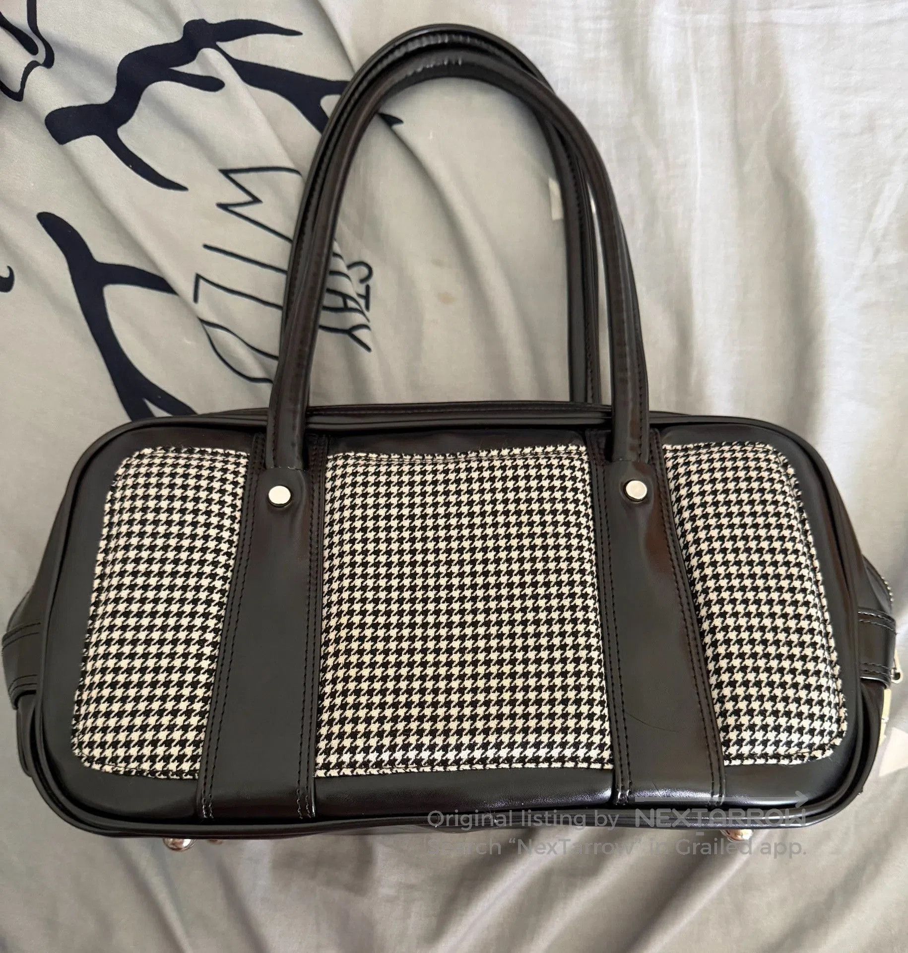CDG by Comme des Garcons CDG Houndstooth Underarm Shoulder Bag. Size ONE SIZE - 2 Thumbnail