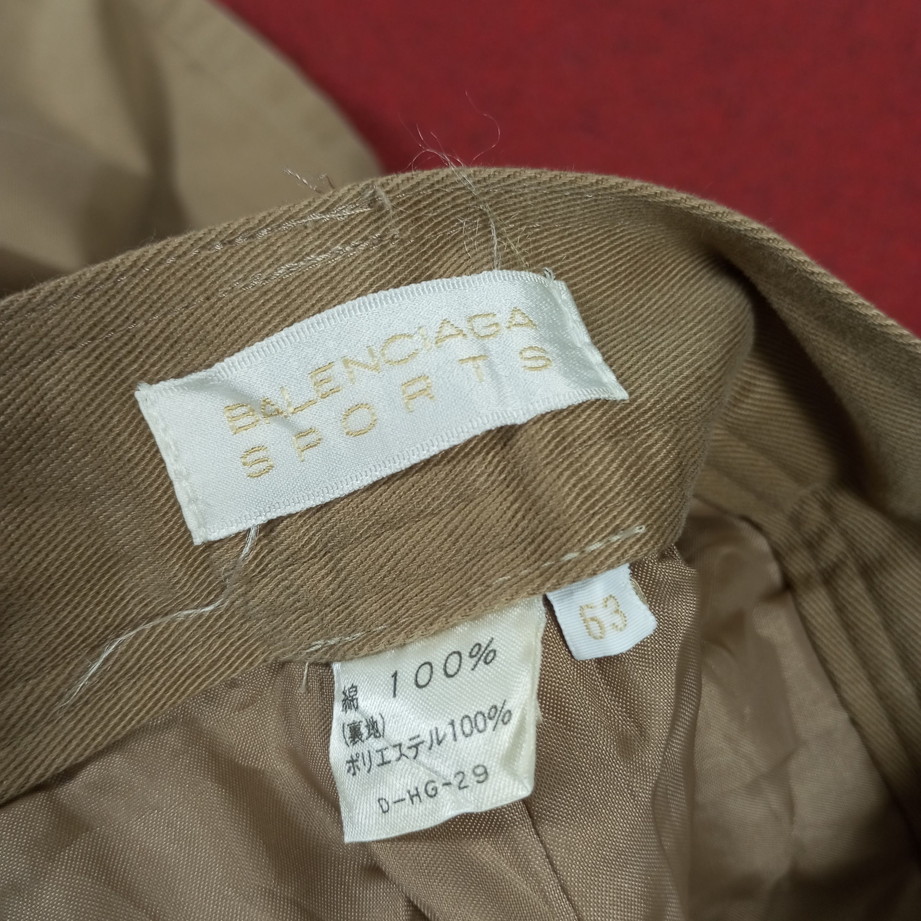 Balenciaga × Vintage Balenciaga Sports Colourful Spellout Fashion Short Pants Size 22" - 10 Thumbnail