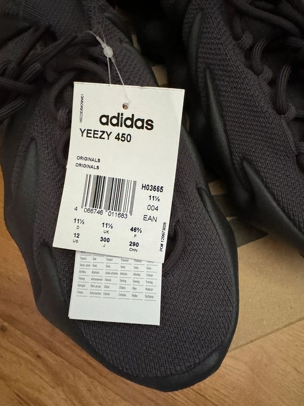 Kanye West × Yeezy Adidas Yeezy boost Yeezy 450 utility black EU46 2/3 US12 Size US 12 / EU 45 - 2 Thumbnail