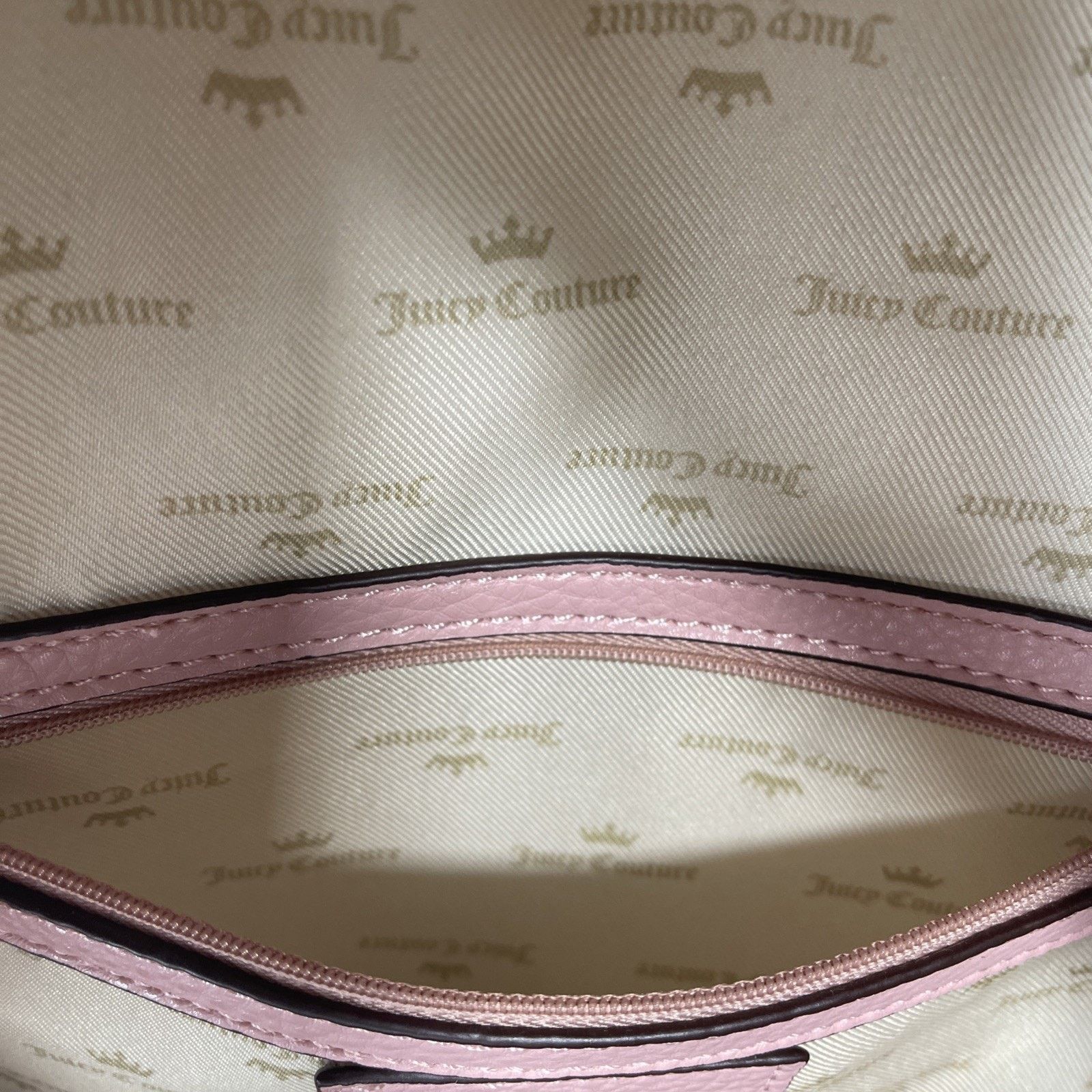 Juicy Couture Juicy Couture "Once Upon A Time" Beautiful Leather Backpack Size ONE SIZE - 10 Thumbnail