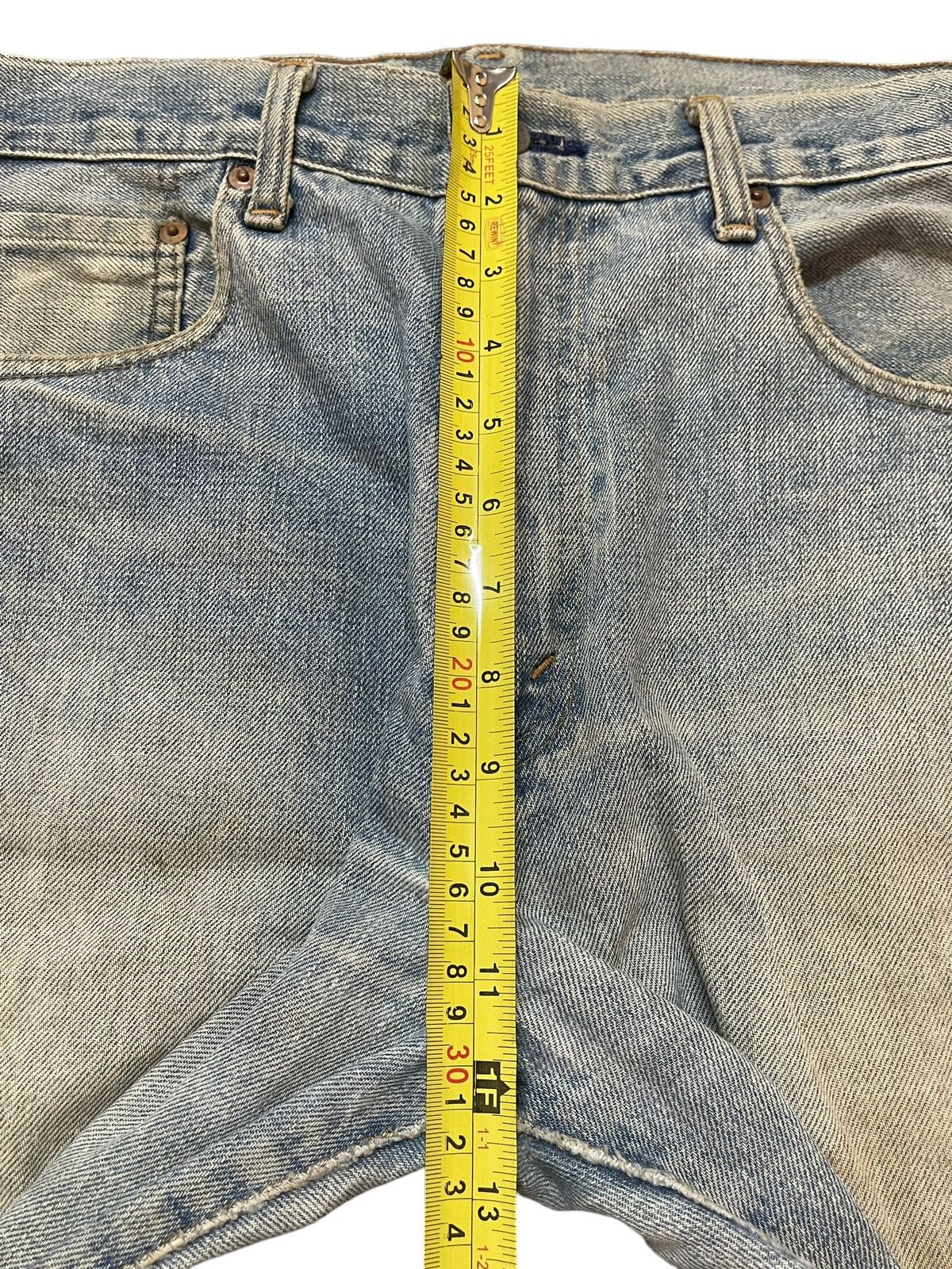 Levi's Vintage 80s Levis 502 Mud Wash Distressed Relaxed Straight Size US 33 - 16 Thumbnail