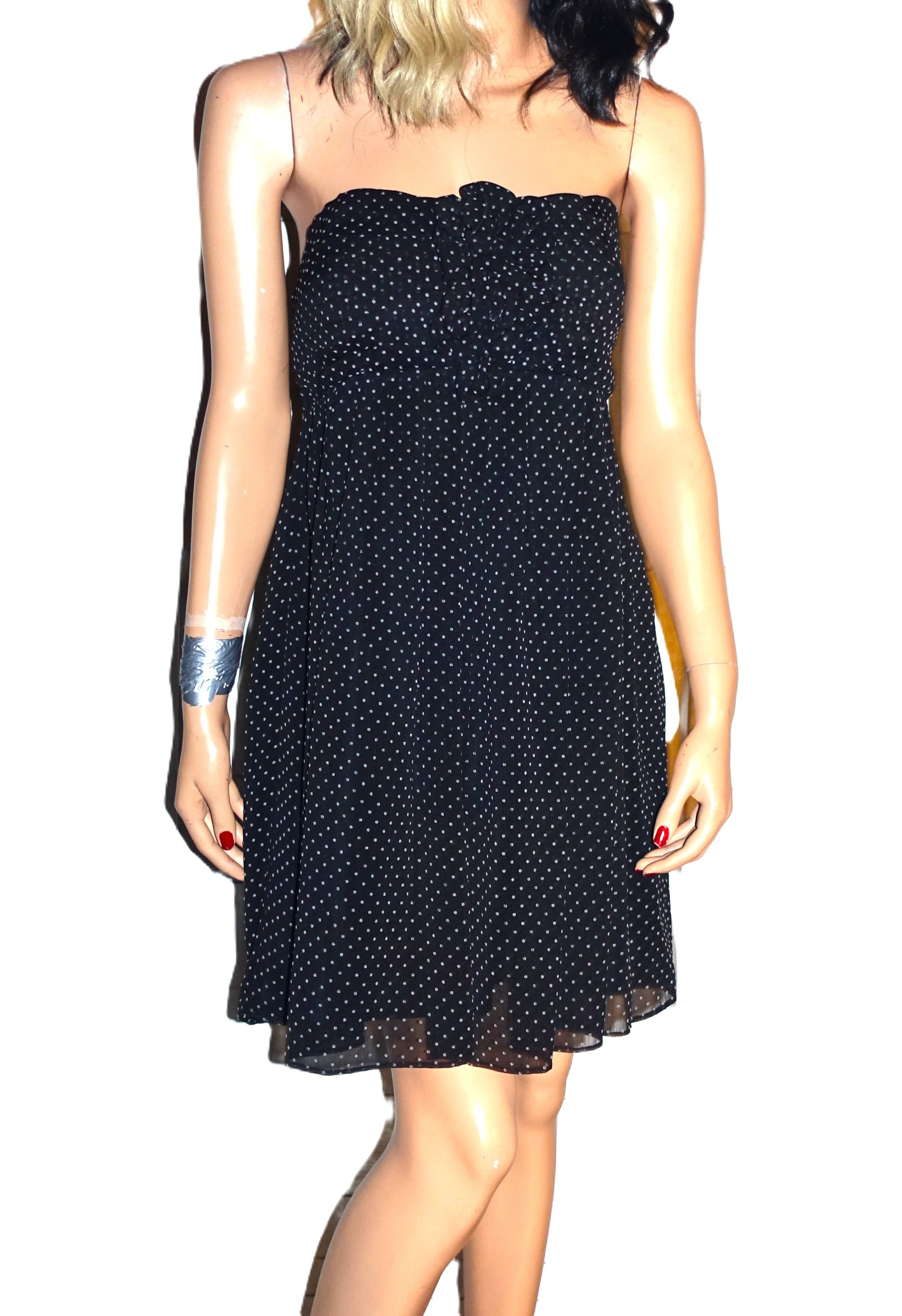 American Rag American Rag Black White Polka Dot Strapless M Size M / US 6-8 / IT 42-44 - 1 Thumbnail