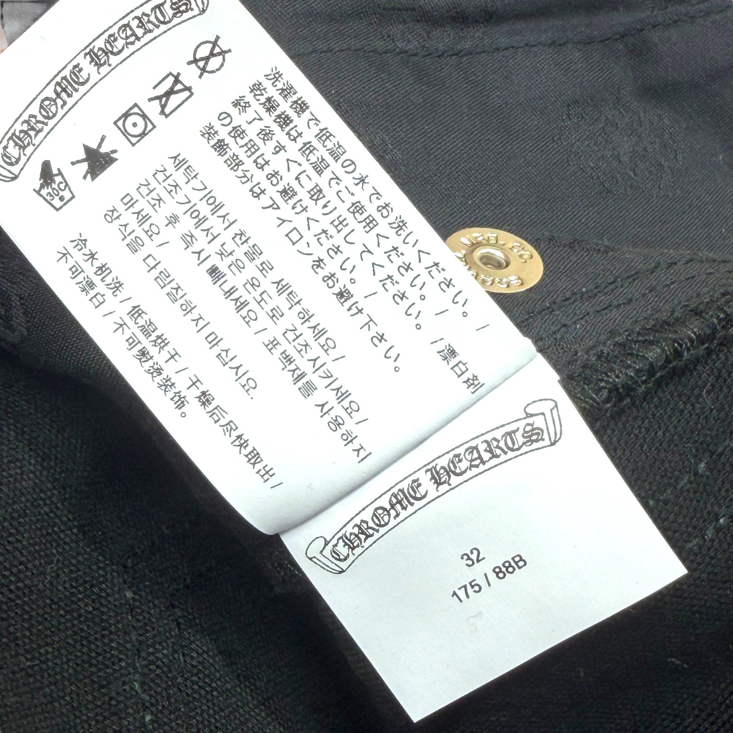 Chrome Hearts Chrome Hearts Canvas Fatigue Pants 32 Size US 32 / EU 48 - 9 Thumbnail