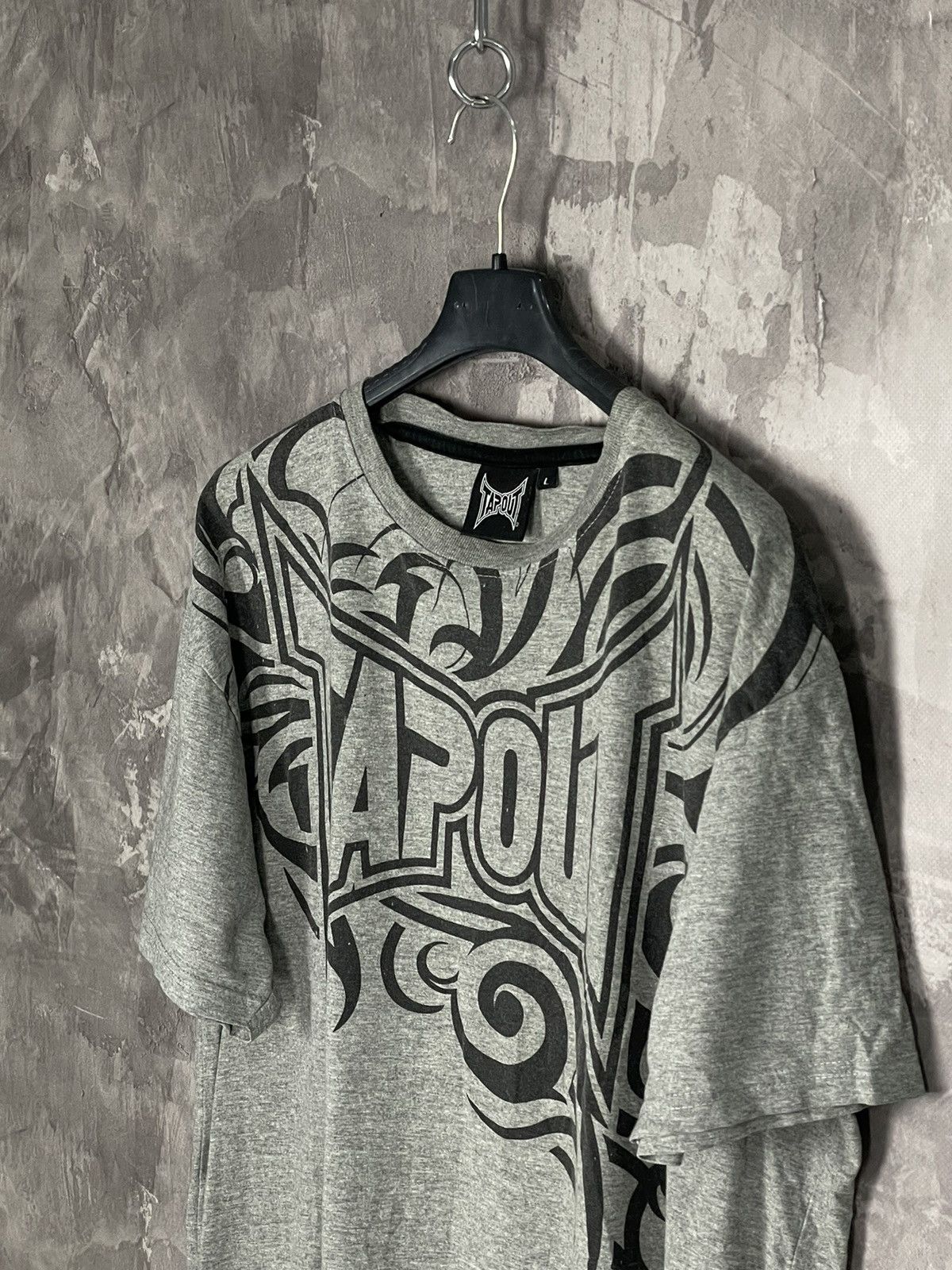 Affliction × Tapout × Vintage Crazy Vintage Y2K Affliction Style Tapout Grunge T Shirt Size US L / EU 52-54 / 3 - 7 Thumbnail