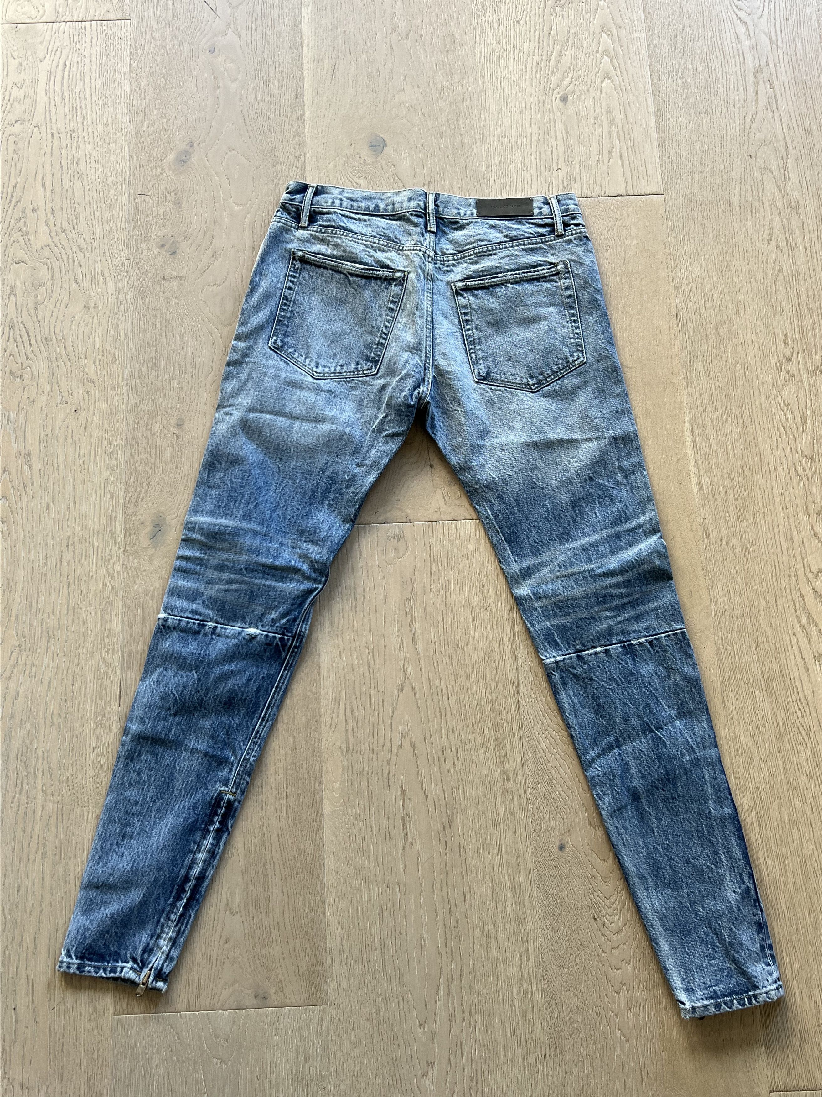 Fear of God $895 FEAR OF GOD INDIGO VINTAGE WASH SELVEDGE DENIM JEANS Size US 31 - 4 Thumbnail