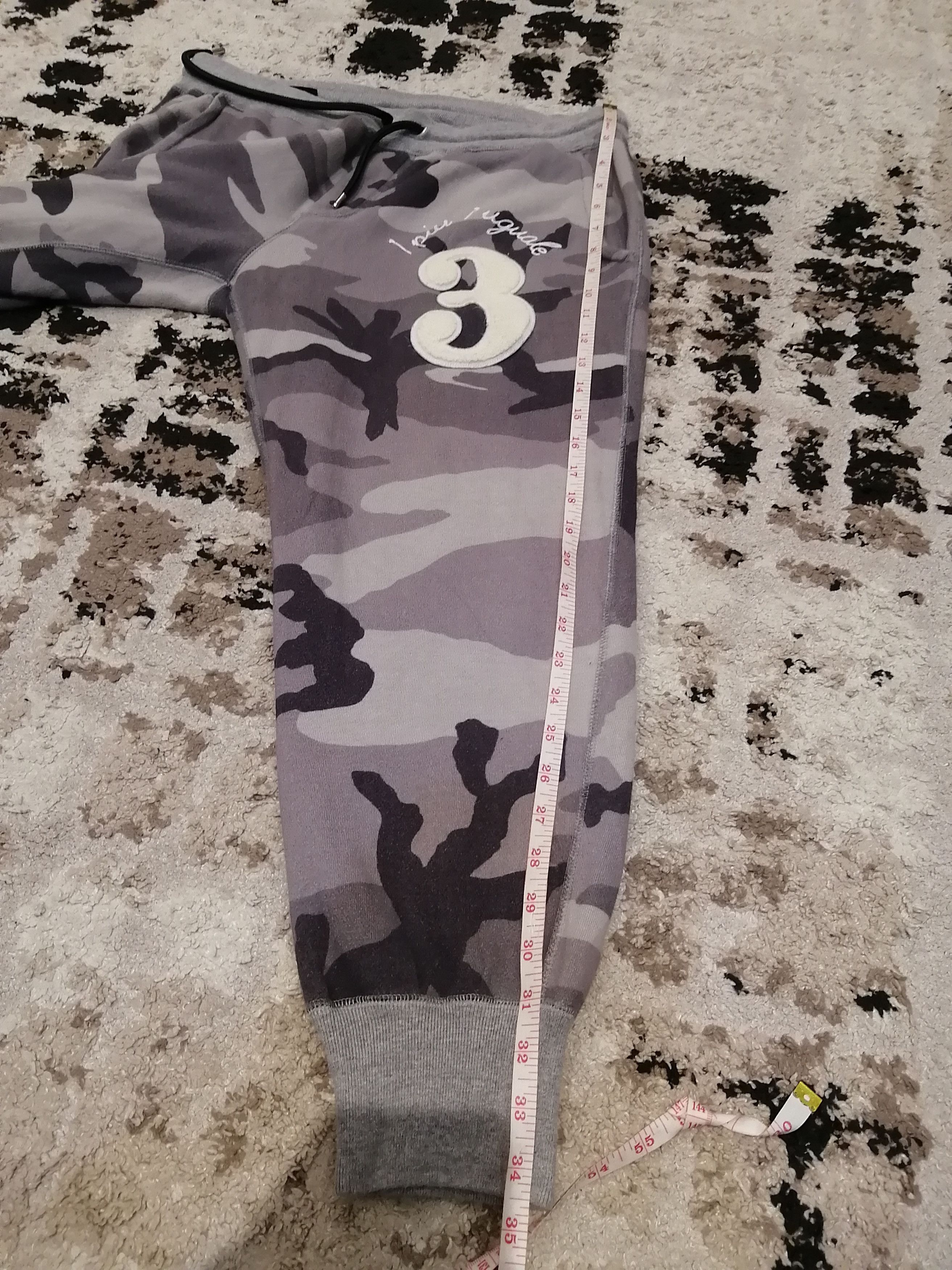 Japanese Brand 1piu1uguale3 Number Nine Camo Hoodie Size US M / EU 48-50 / 2 - 16 Thumbnail