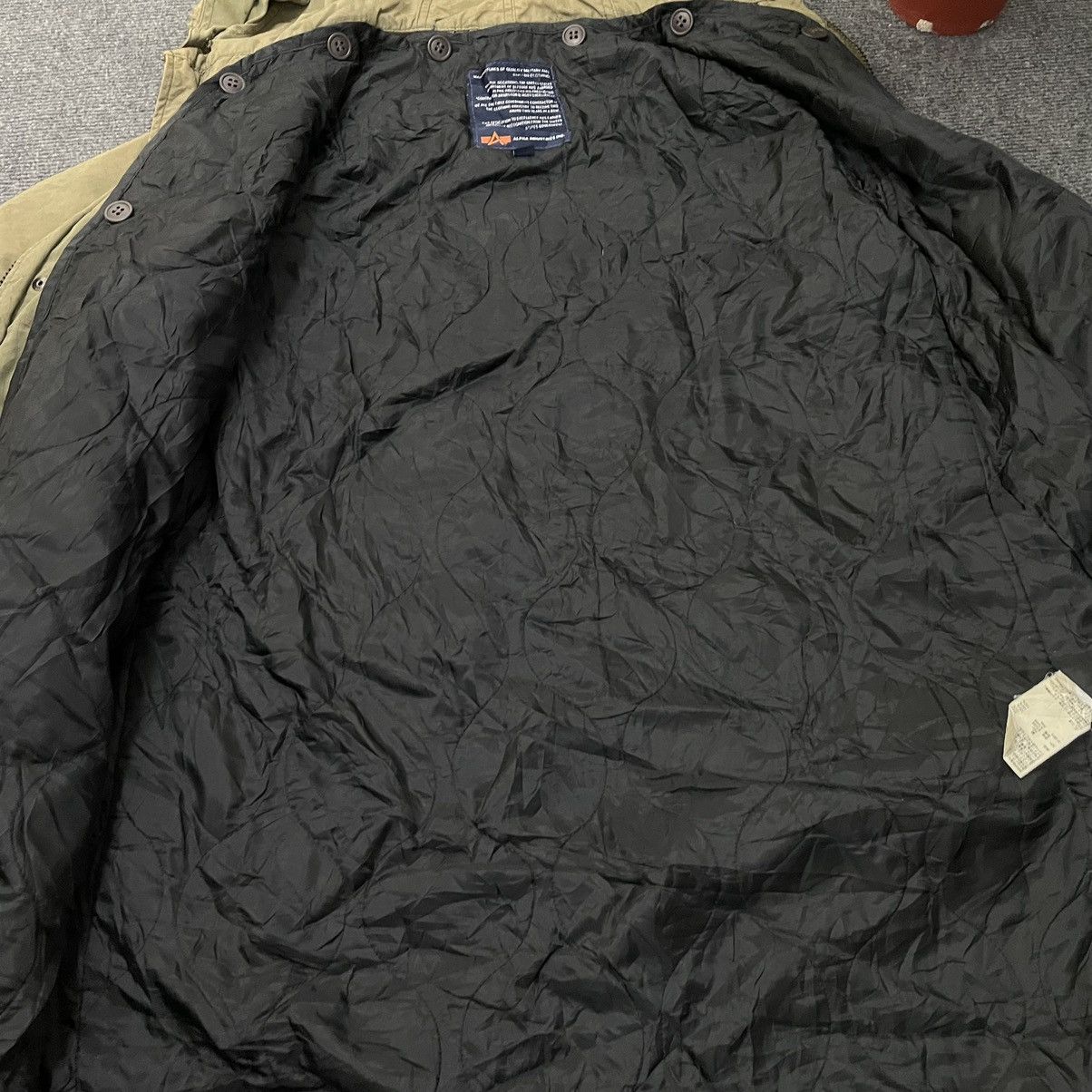 Alpha Industries × Vintage Vintage Alpha Industries Military M51 Fishtail Parka Jacket Size US S / EU 44-46 / 1 - 11 Thumbnail
