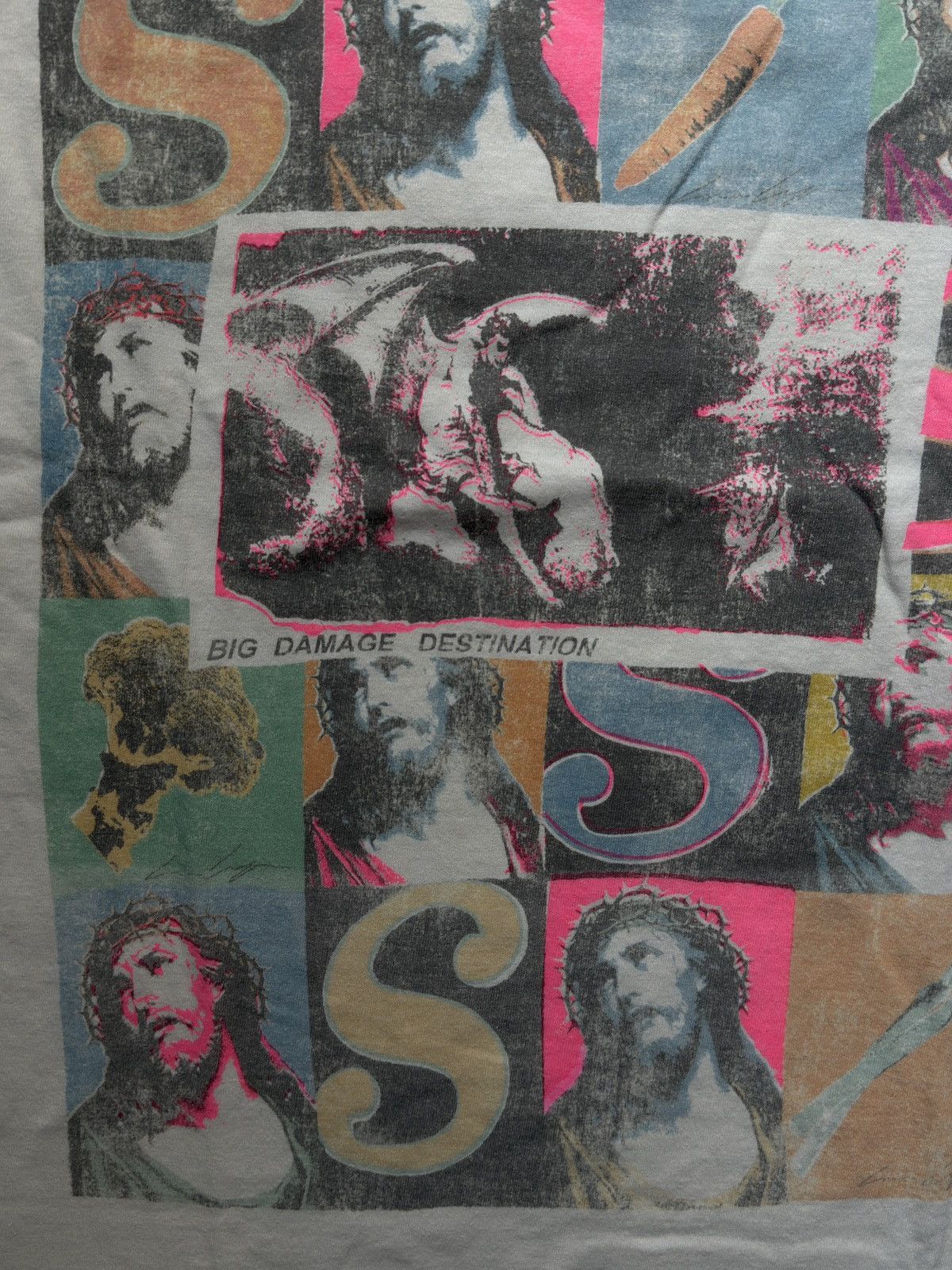 Saint Michael Big damage destination tee Size US XL / EU 56 / 4 - 2 Thumbnail