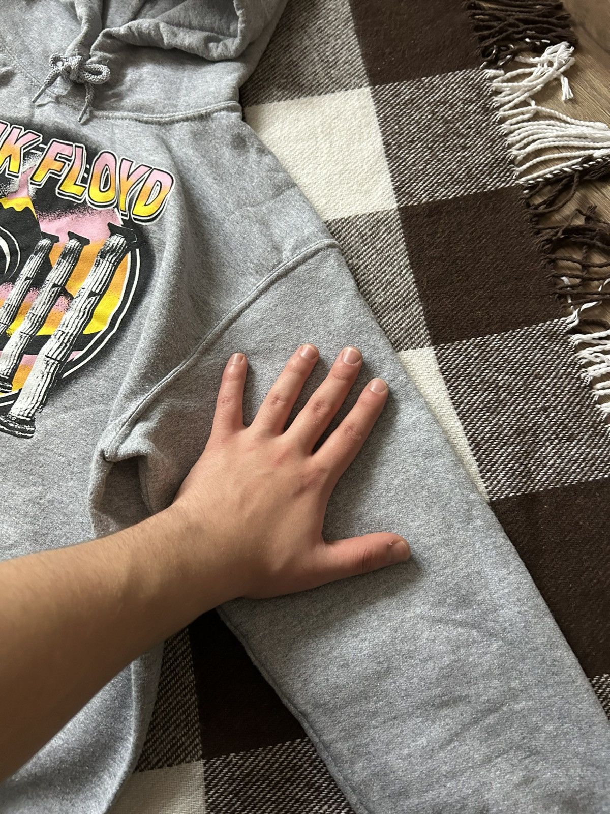 Pink Floyd × Vintage Vintage Pink Floyd big logo oversized hoodies mens Size US M / EU 48-50 / 2 - 3 Thumbnail