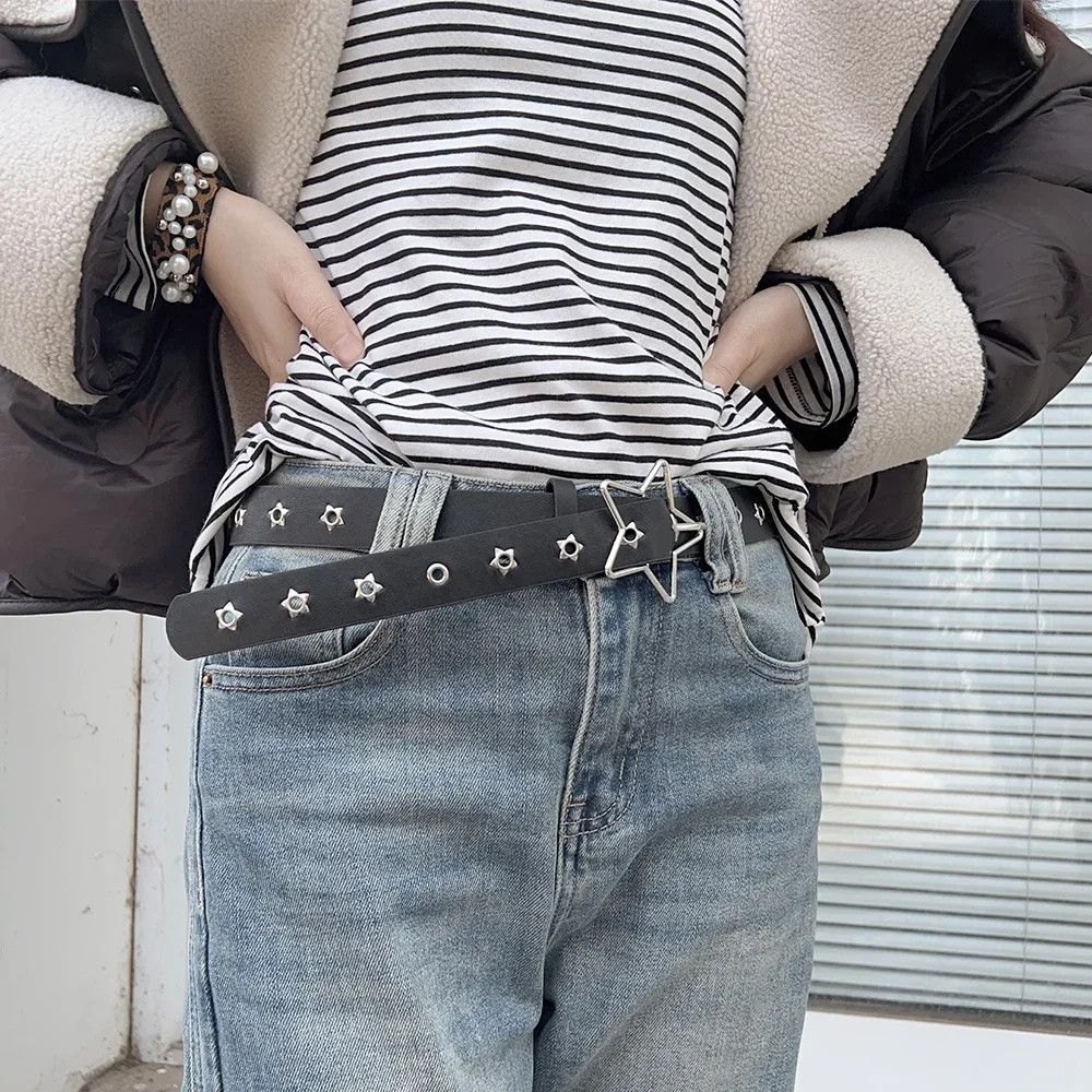 Designer × Vintage Star Eye Rivet Belt Size ONE SIZE - 1 Thumbnail