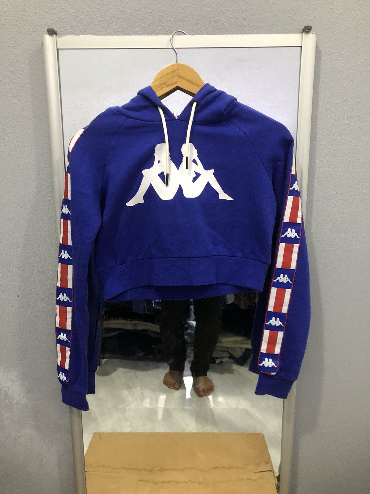 Kappa Fall/Winter 2019 Kappa LA Berry Cropped Hoodie Size XS / US 0-2 / IT 36-38 - 1 Thumbnail
