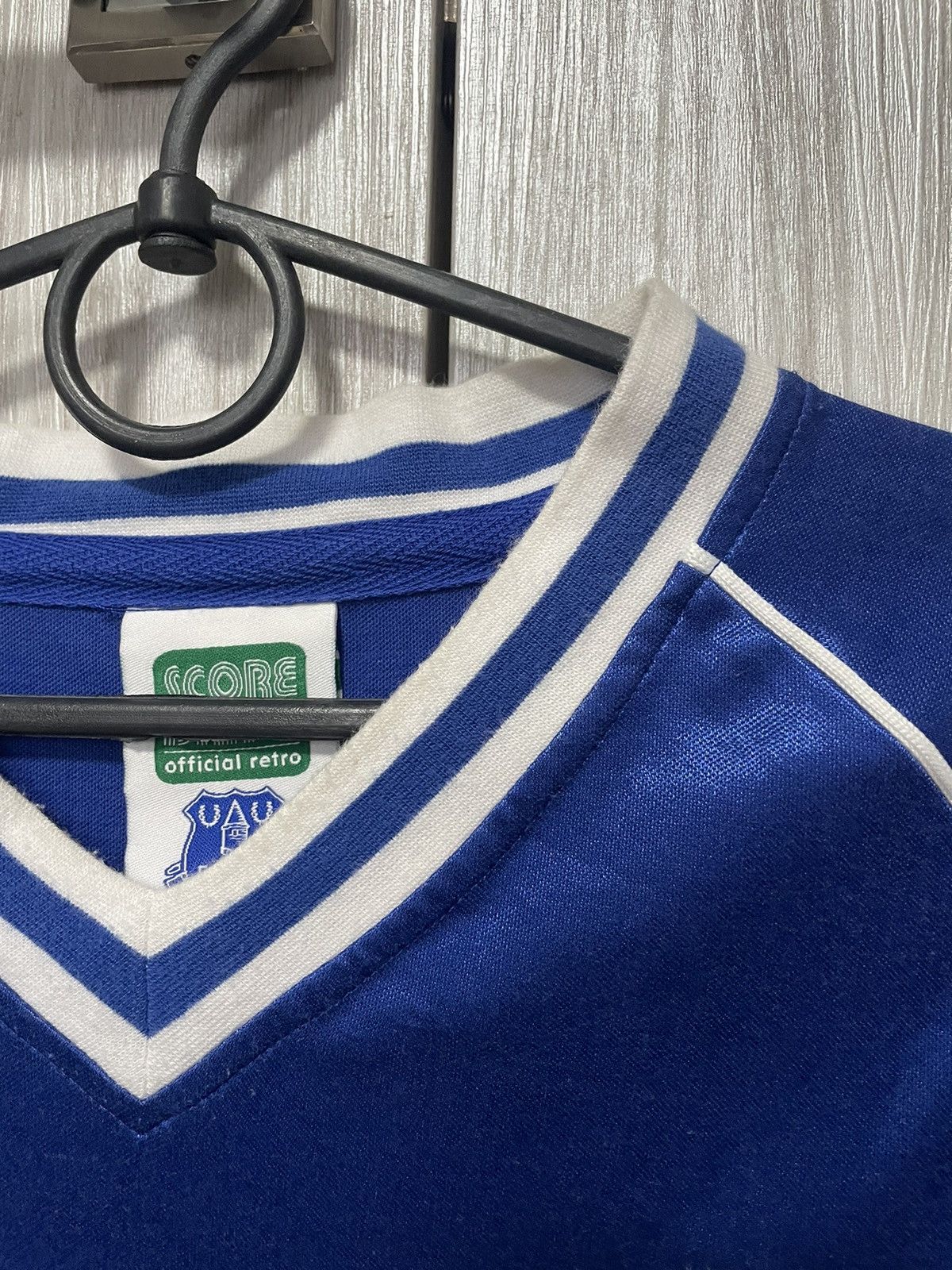 Umbro × Vintage Everton 1982 1984 Nafnia Score Draw Jersey Vintage Size US L / EU 52-54 / 3 - 6 Thumbnail
