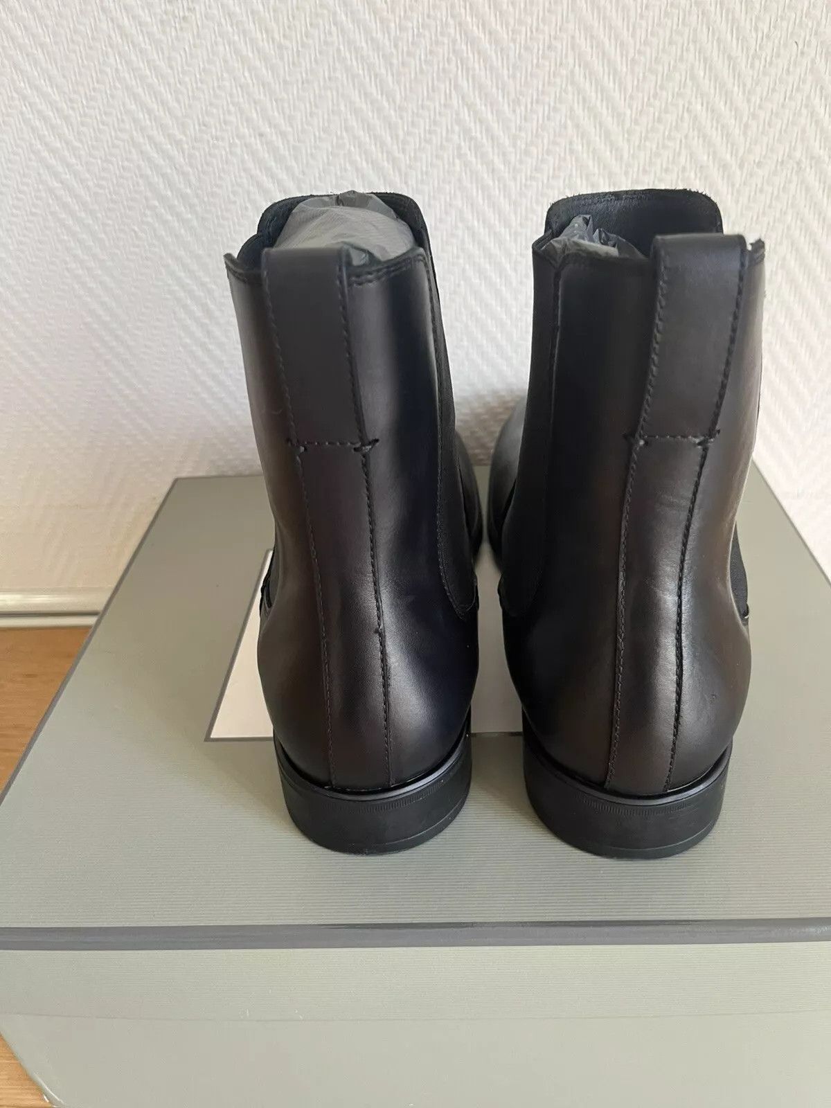Tom Ford o1rshd1 Chelsea Boots in bordeaux Size US 11.5 / EU 44-45 - 7 Thumbnail