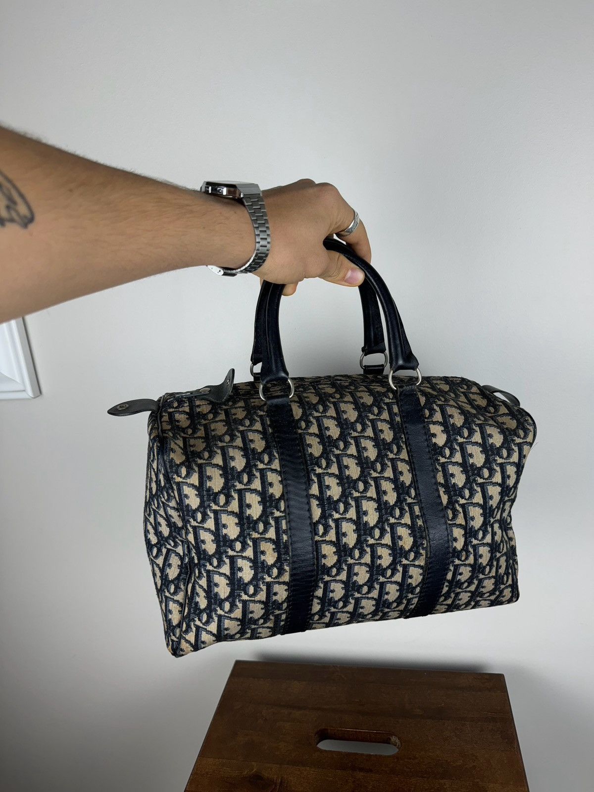Christian Dior Monsieur × Dior Vintage Boston bag Christian Dior monogram original item Size ONE SIZE - 2 Thumbnail