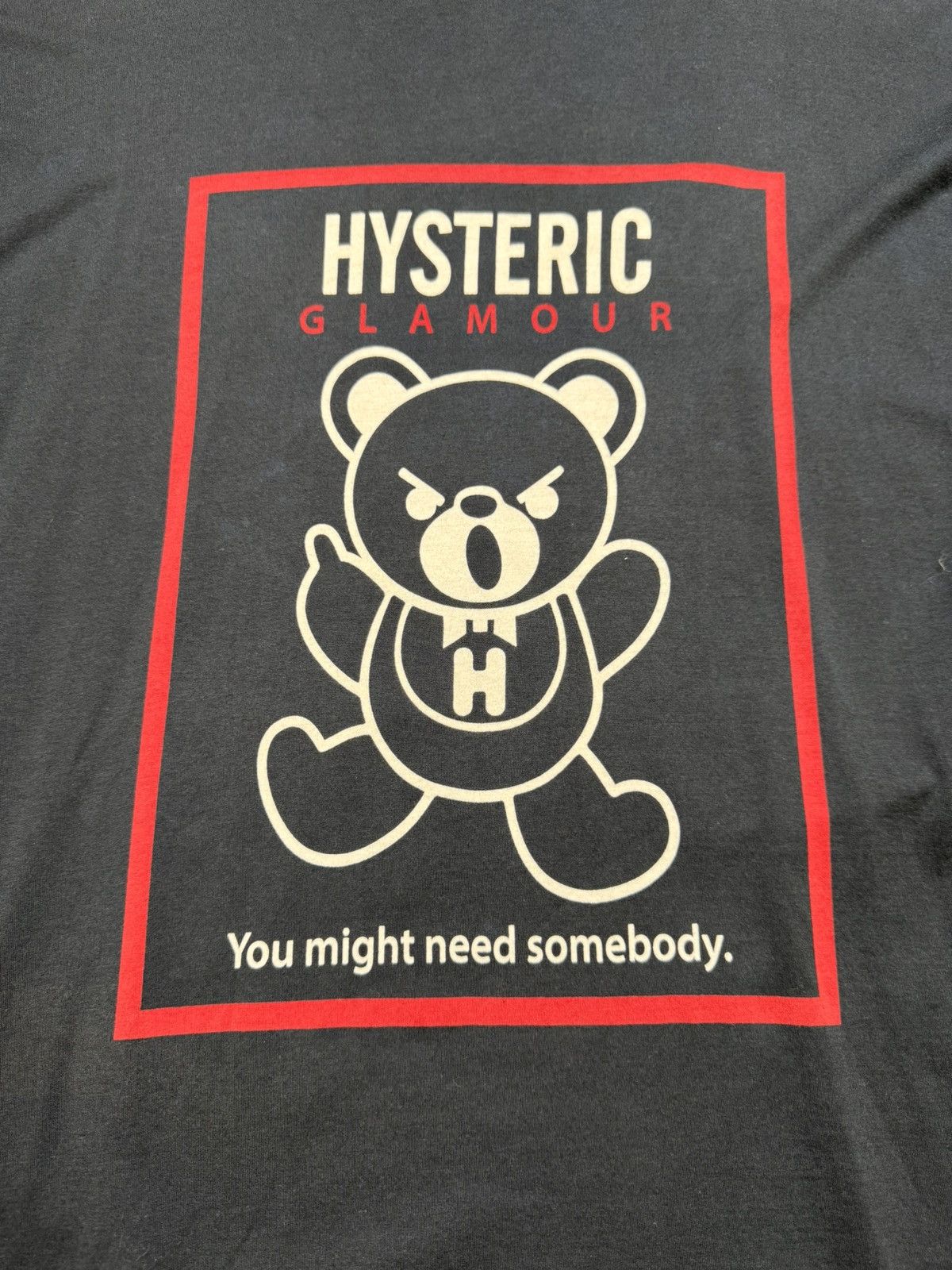 Hysteric Glamour Hysteric Glamour - You Might Need Somebody Bear - Oversized Size US XL / EU 56 / 4 - 5 Thumbnail