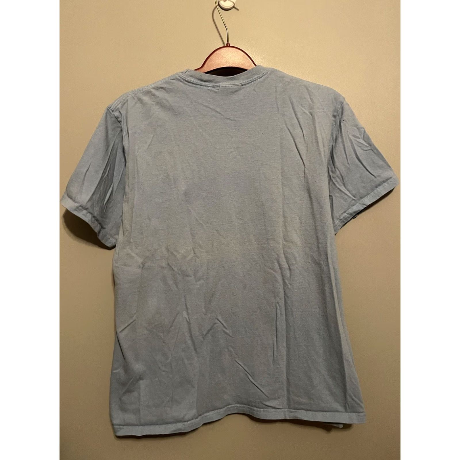 Nike VINTAGE Nike T-Shirt Mens Large Blue Silver Swoosh Y2K Tag E207 Size US L / EU 52-54 / 3 - 5 Thumbnail