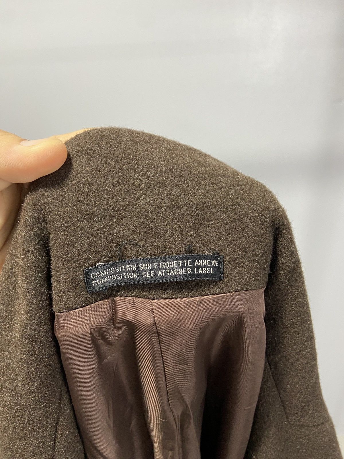 Yohji Yamamoto INED Yohji Yamamoto double breast wool Long Coats Size M / US 6-8 / IT 42-44 - 9 Thumbnail