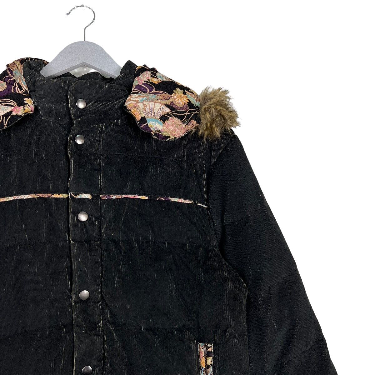 Japanese Brand KARAKURI TAMASHI CORDUROY JACKET Size US M / EU 48-50 / 2 - 6 Thumbnail