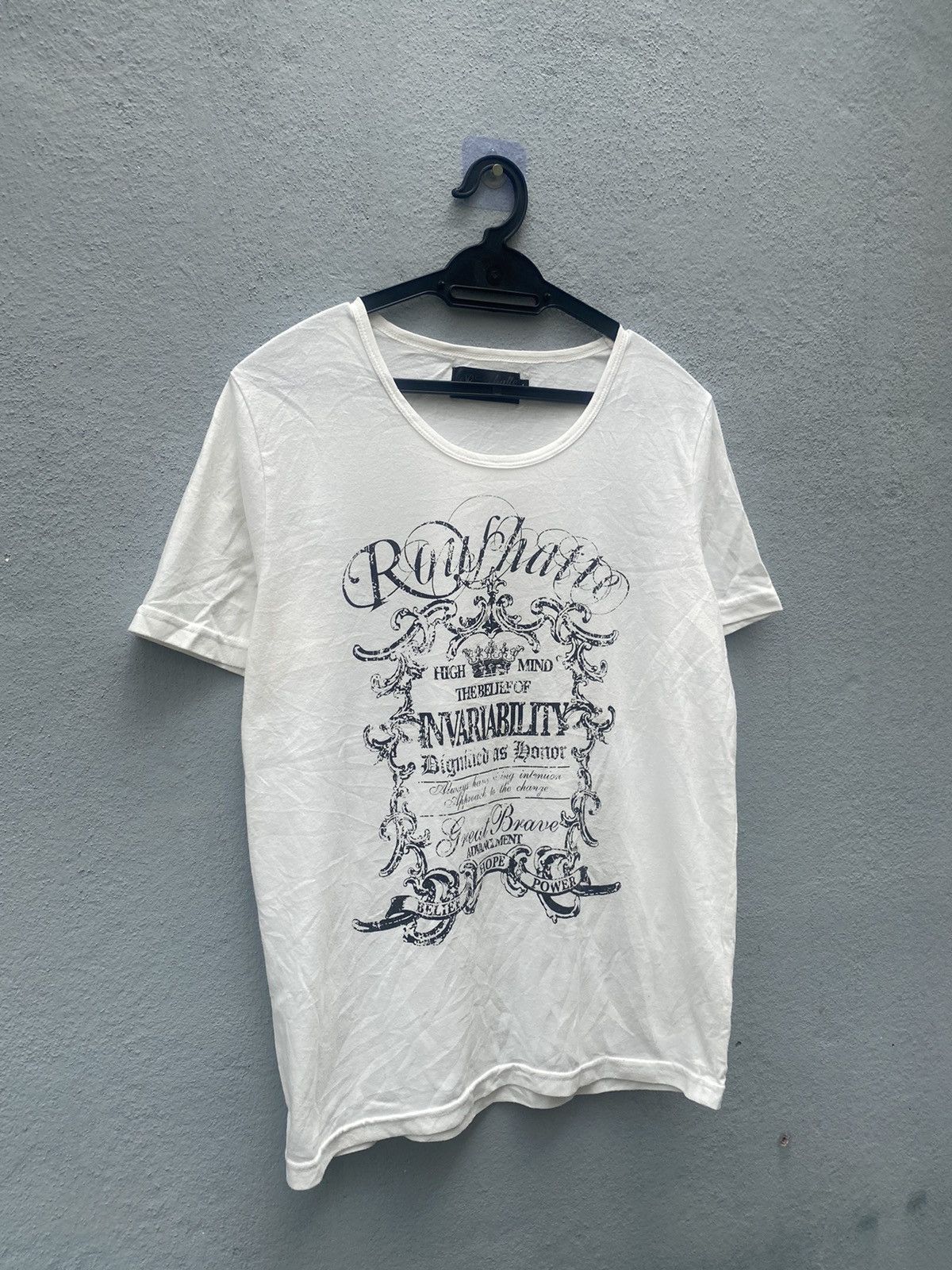 Vintage Roushalle Tribal Tshirt Poem Size US M / EU 48-50 / 2 - 2 Thumbnail