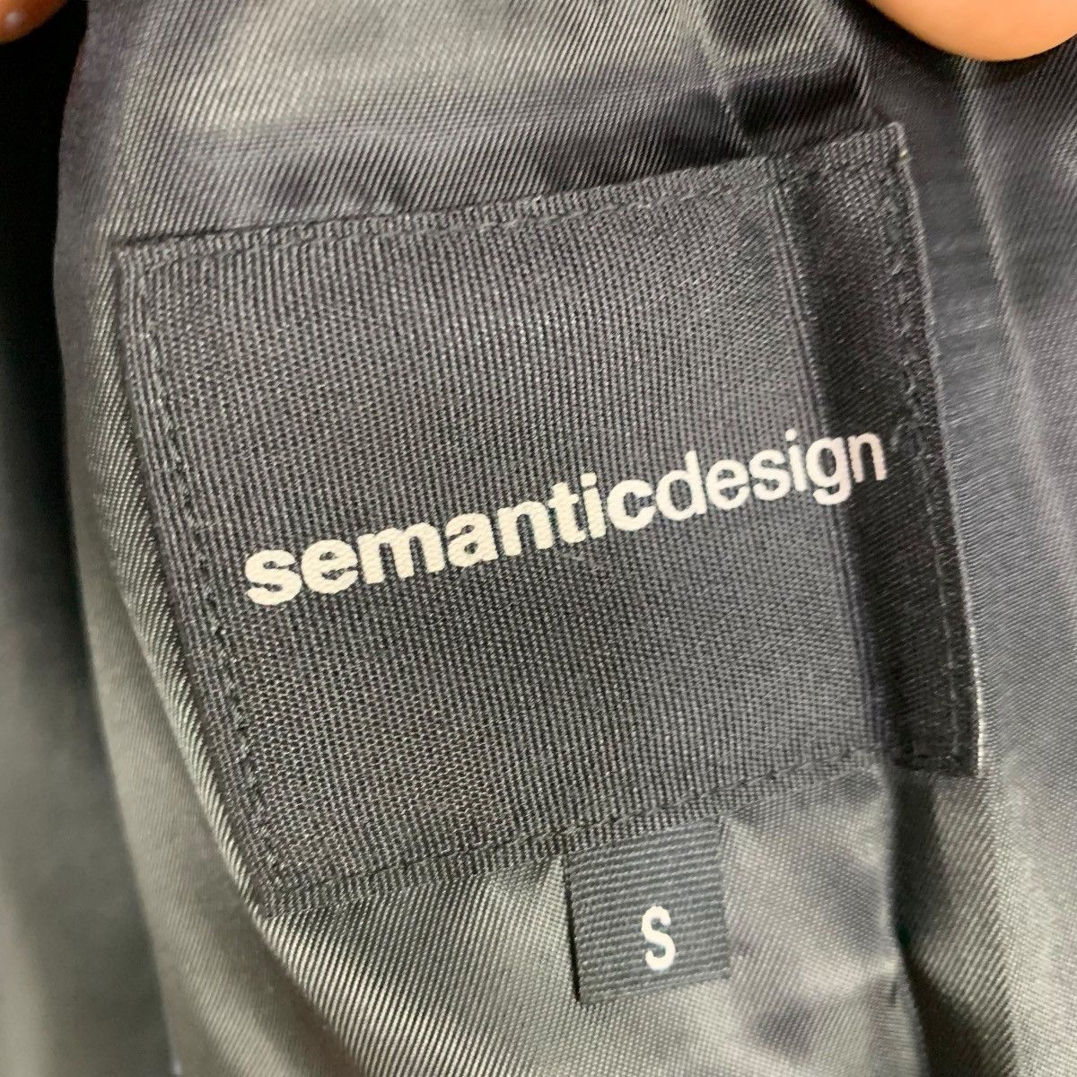 If Six Was Nine Vintage Semanticdesign Wool Short Trench Coat Black Size US S / EU 44-46 / 1 - 12 Thumbnail