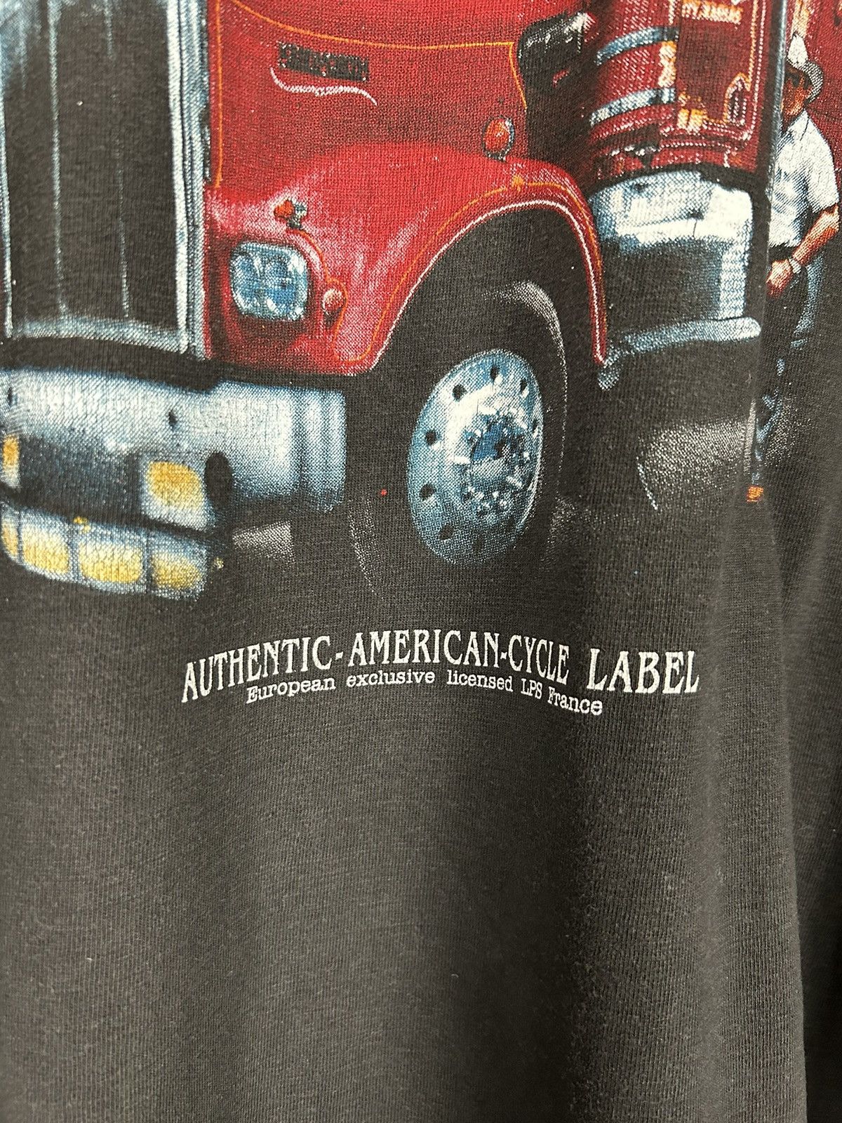 Vintage Vintage Single Stitch Eagle Truck America USA Graphic Tee Size US XL / EU 56 / 4 - 4 Thumbnail
