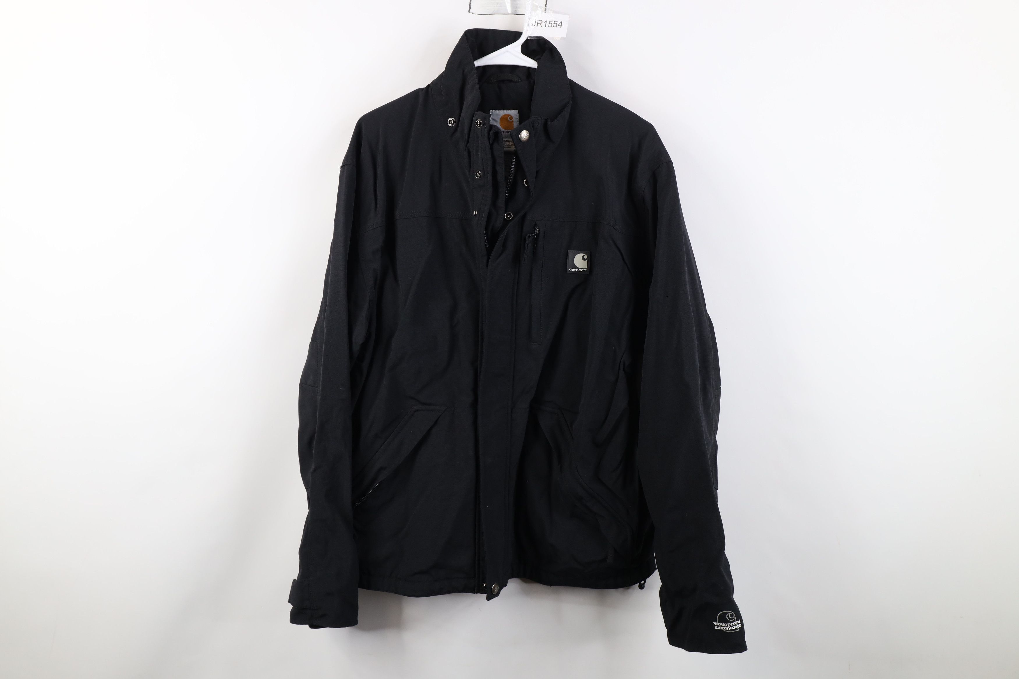 Carhartt Vintage Y2K Carhartt Box Logo Full Zip Ballistic Jacket Size US M / EU 48-50 / 2 - 1 Thumbnail