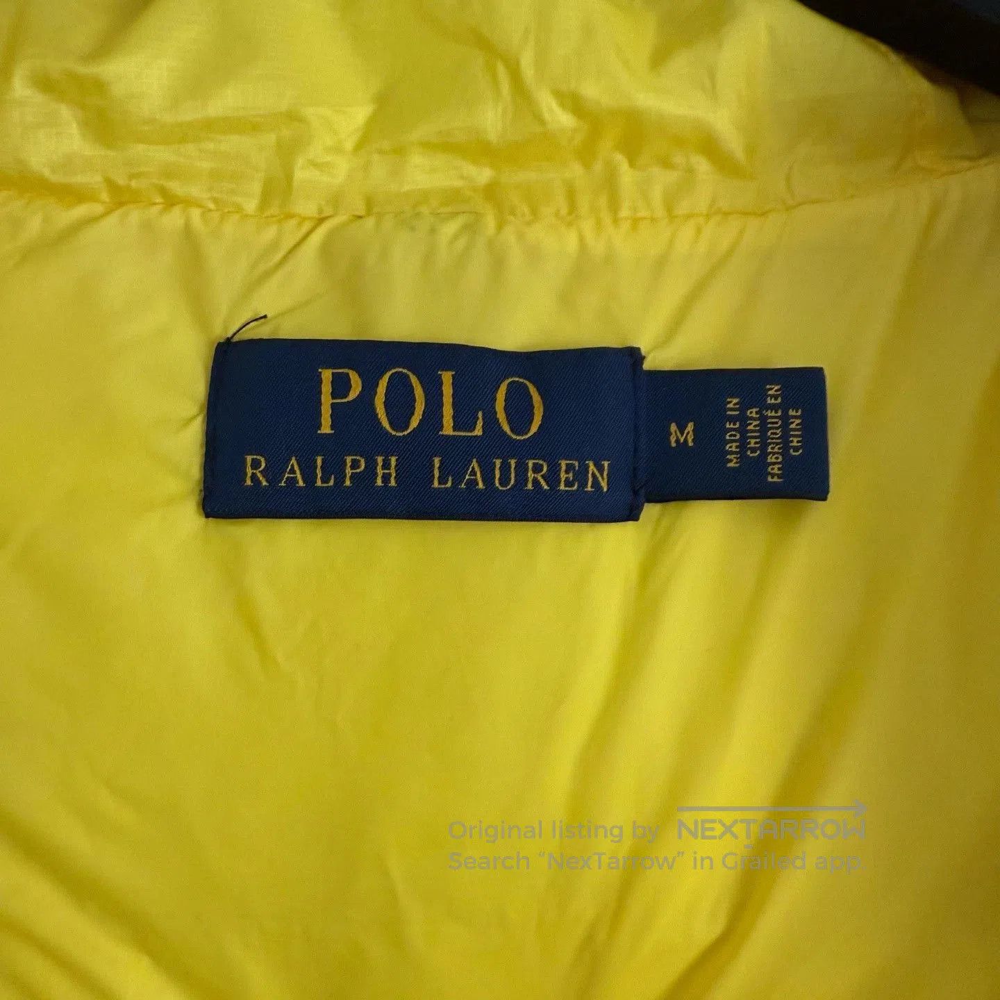 Polo Ralph Lauren Ralph Lauren Yellow Loose Down Jacket M. Size US M / EU 48-50 / 2 - 4 Thumbnail