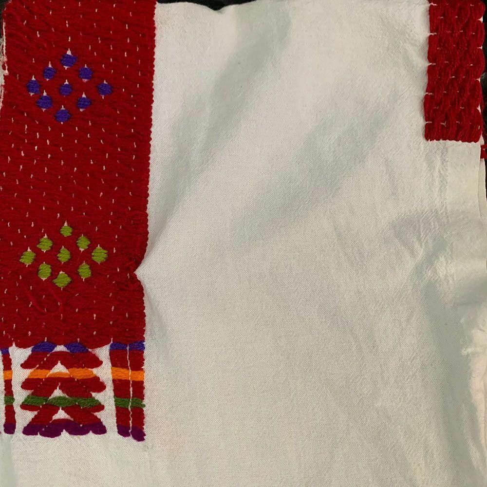 Designer New White Hand Made Embroidered Blouse L Size L / US 10 / IT 46 - 3 Thumbnail
