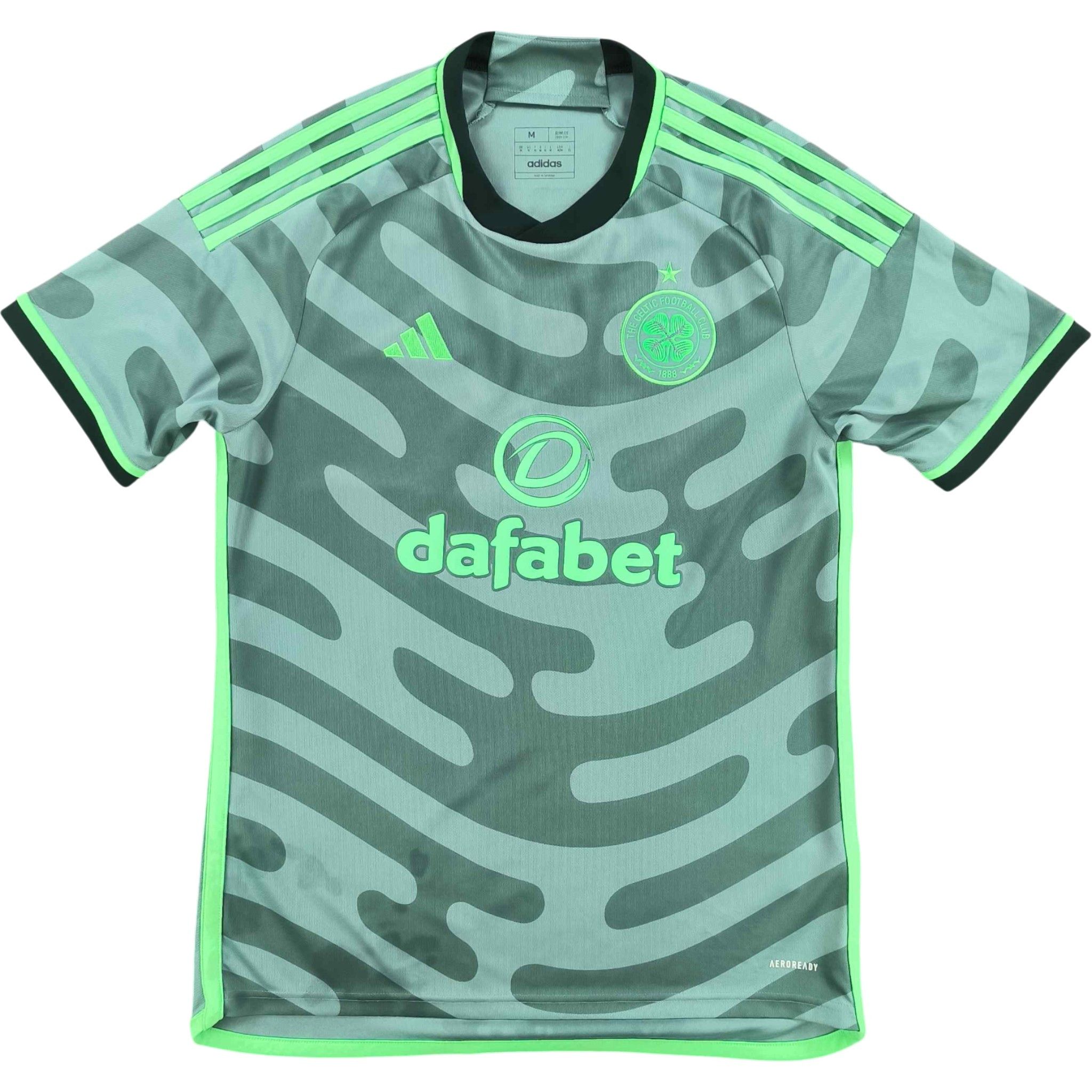 Adidas Celtic 2023-24 Adidas third football jersey shirt size M Size US M / EU 48-50 / 2 - 1 Thumbnail