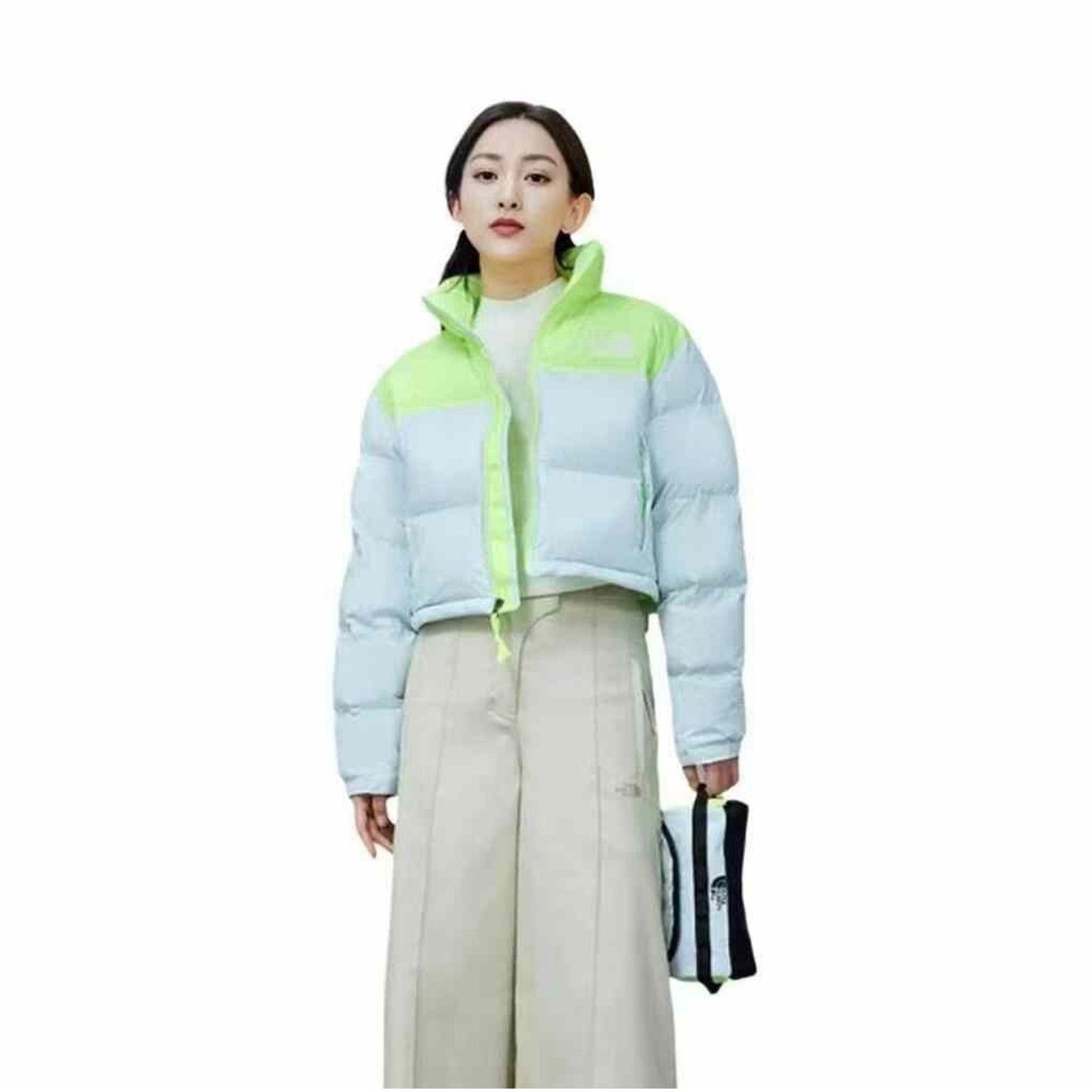 The North Face NEW The North Face Nuptse Short Crop 700Down Jacket Coat Size L / US 10 / IT 46 - 9 Thumbnail