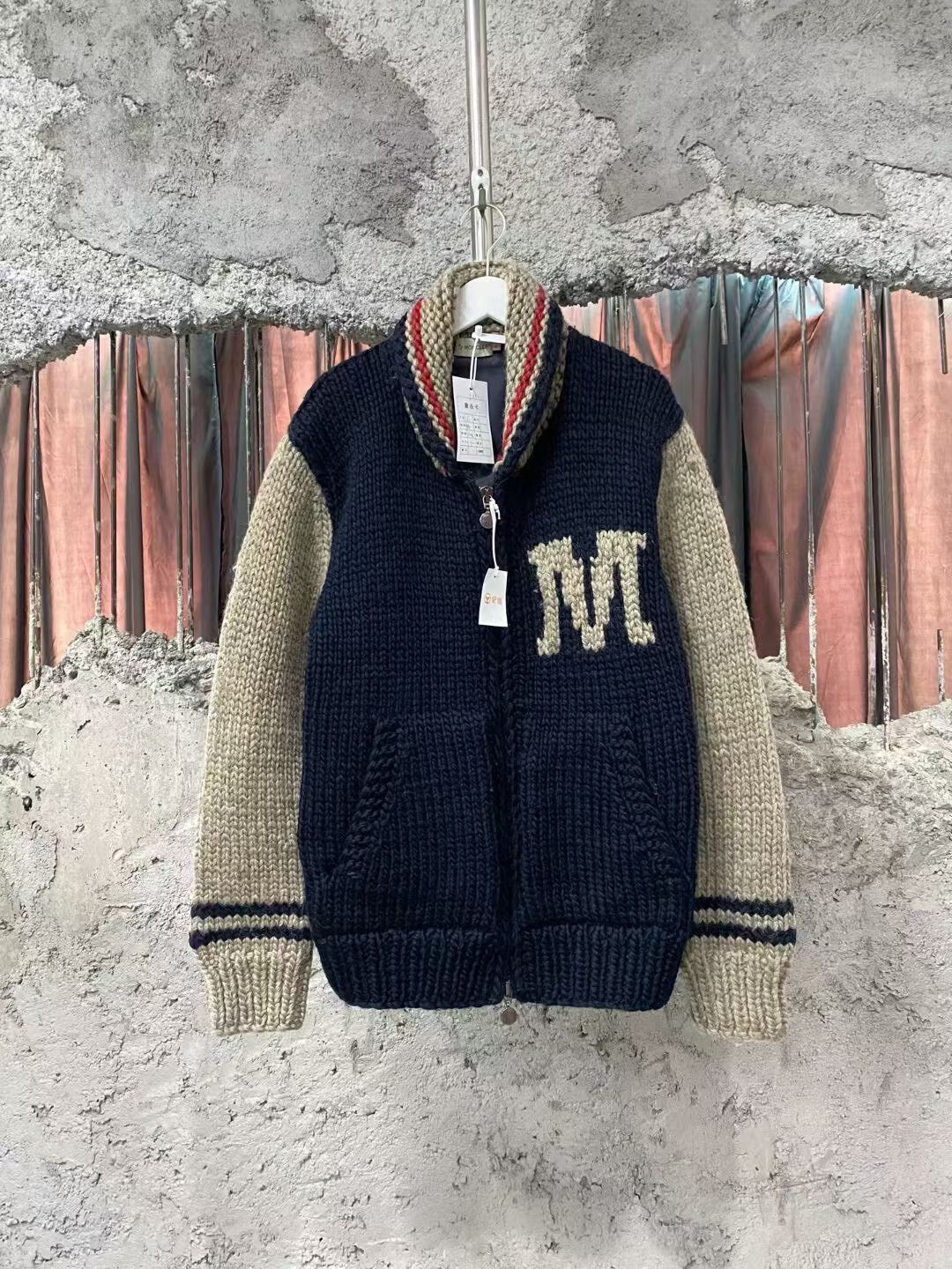 Moncler Moncler Color Block Wool Down Jacket Size US L / EU 52-54 / 3 - 1 Thumbnail