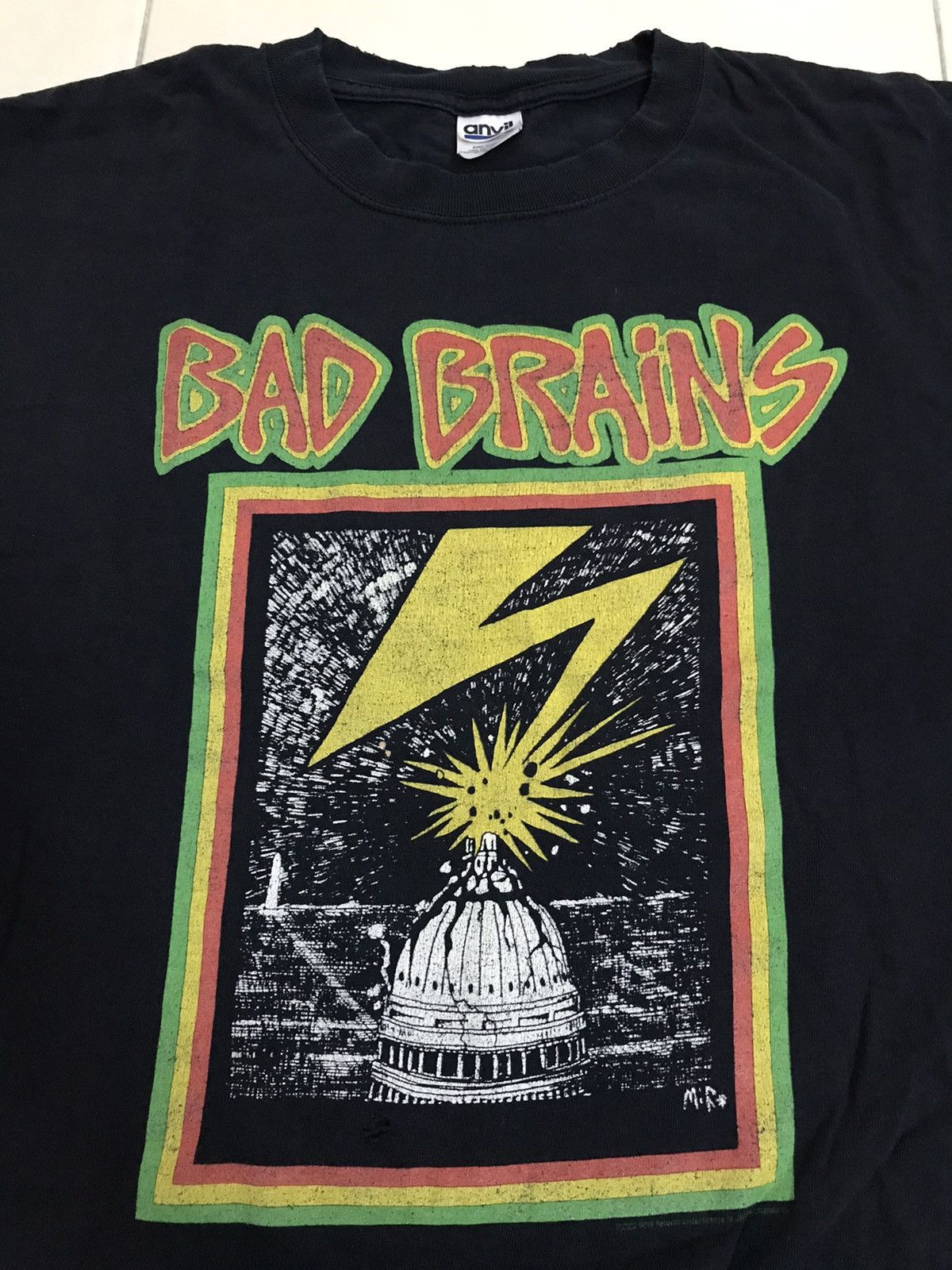 Band Tees Vintage BAD BRAINS Faded Shirt Size US XL / EU 56 / 4 - 10 Thumbnail
